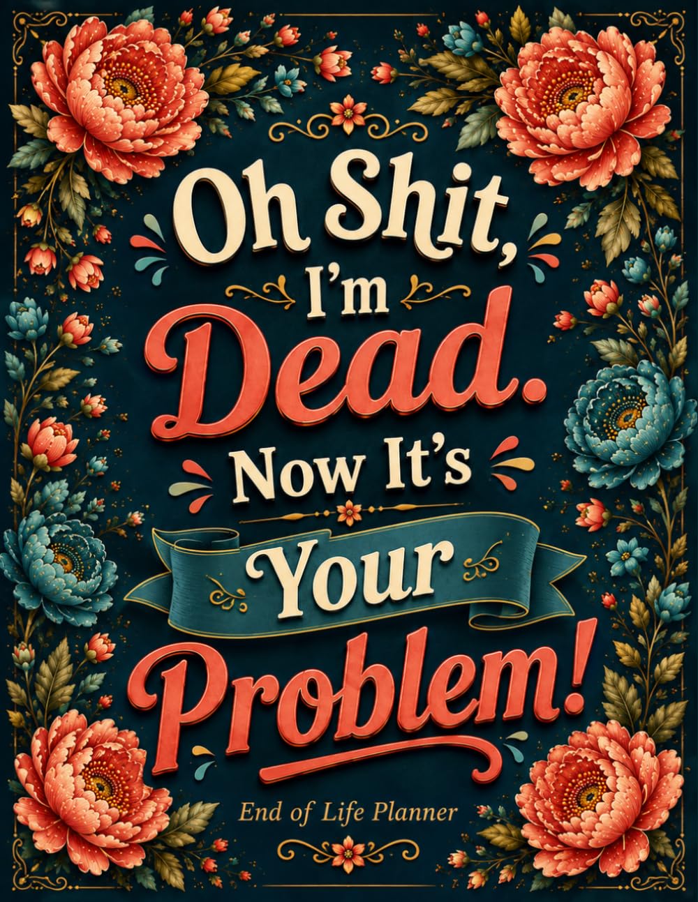 ler totalmente Oh Shit I’m Dead. Now It’s Your Problem!: The End-of-Life Planner Record Book provides a thoughtful way to keep important information organized for those you care about.