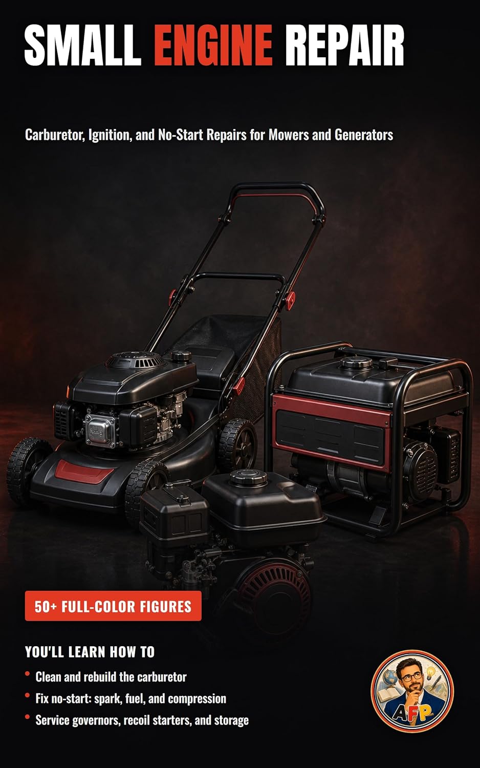 ler totalmente Small Engine Repair: Mowers, Generators, and Outdoor Power Equipment (The Complete Home Mechanic: Master Auto Repair from Brakes to Engine Rebuild) (English Edition)