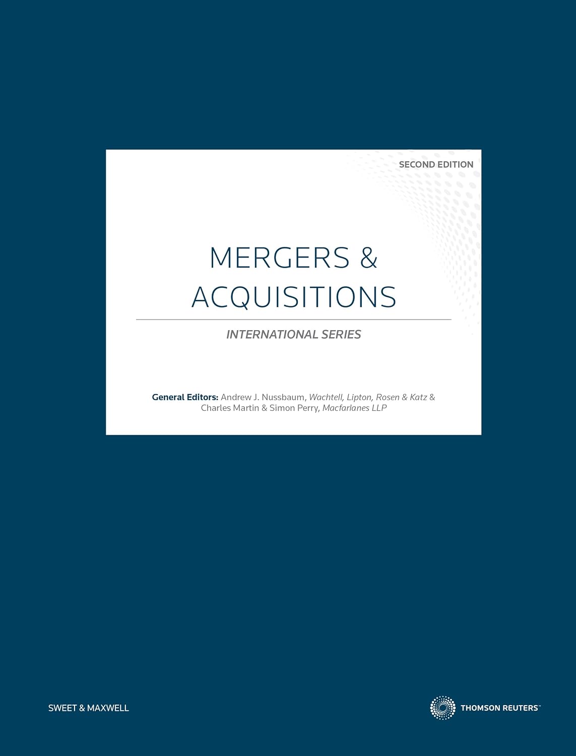 Mergers & Acquisitions: International Series