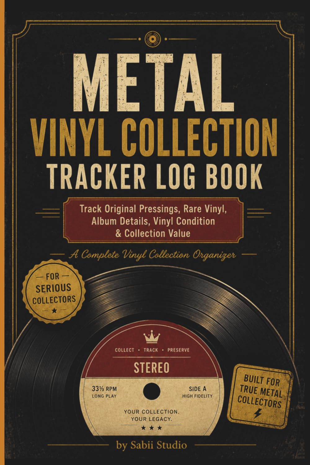 capítulo por capítulo baixar Metal Vinyl Collection Tracker Log Book: Track Original Pressings, Rare Vinyl, Album Details, Vinyl Condition & Collection Value.