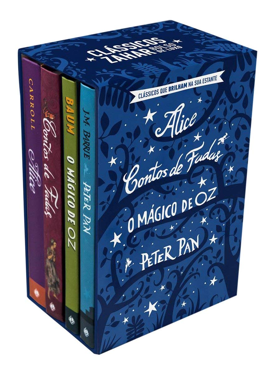 capítulo por capítulo baixar Box Clássicos que brilham no escuro: Alice, Contos de fadas, O Mágico de Oz e Peter Pan