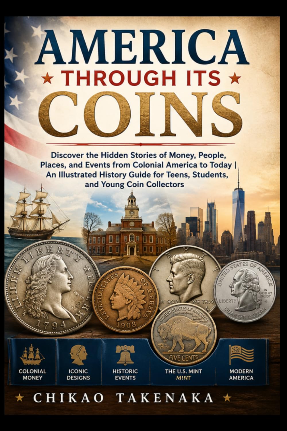 capítulo por capítulo baixar America Through Its Coins: Discover the Hidden Stories of Money, People, Places, and Events from Colonial America to Today | An Illustrated History Guide for Teens, Students, and Young Coin Collectors
