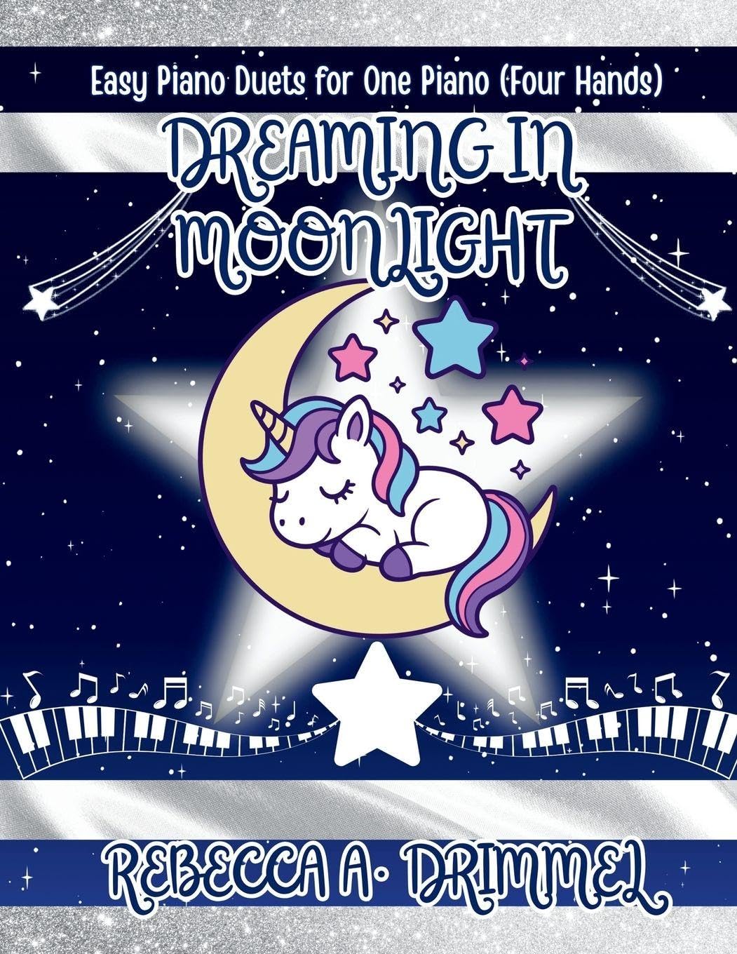 ler totalmente Dreaming in Moonlight: Easy Piano Duets for One Piano (Four Hands)
