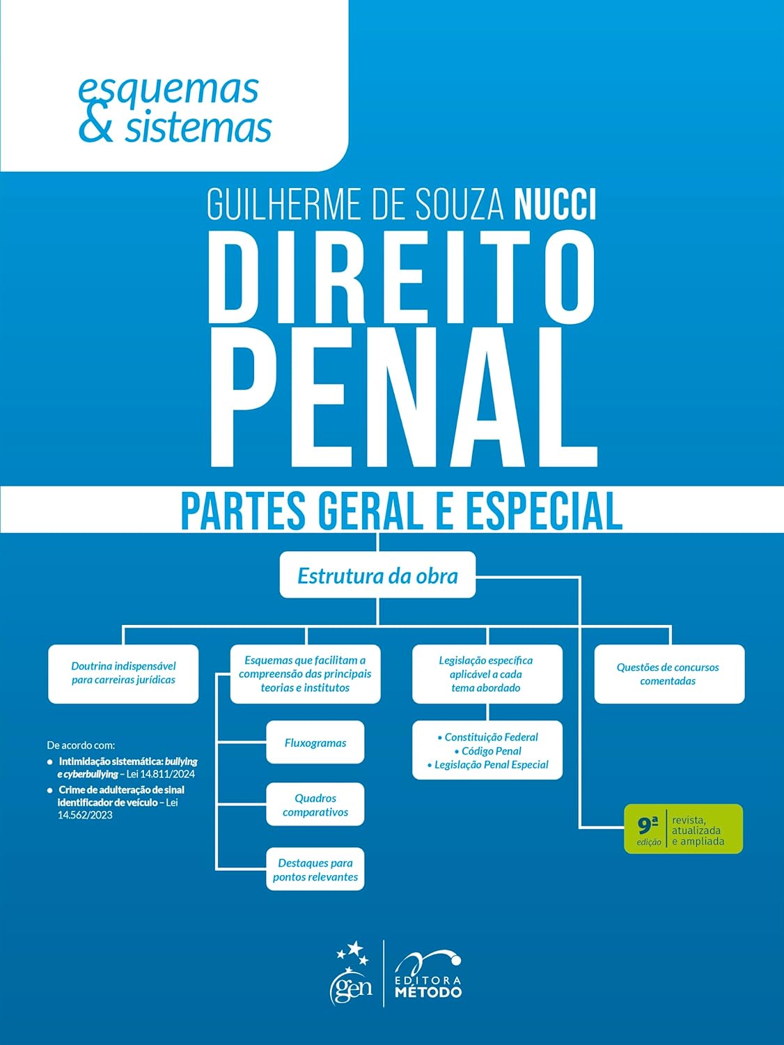ler totalmente Direito Penal-partes Geral e Especial-esquemas '||chr(38)||' Sistemas - 9ª Edição 2024