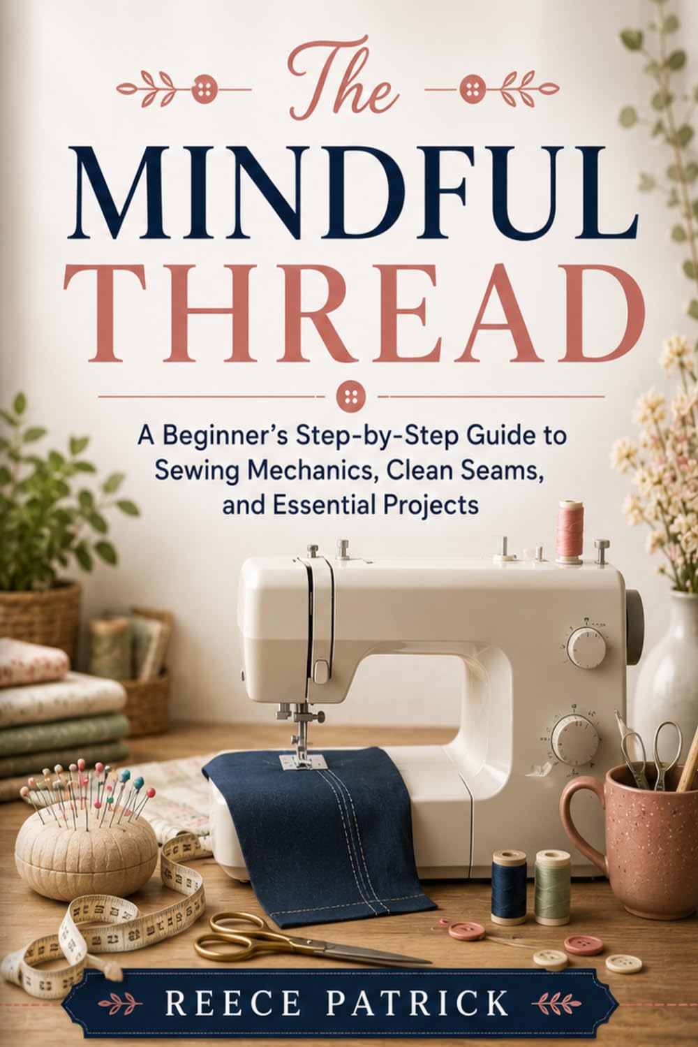 capítulo por capítulo baixar The Mindful Thread: A Beginner's Step-by-Step Guide to Sewing Mechanics, Clean Seams, and Essential Projects