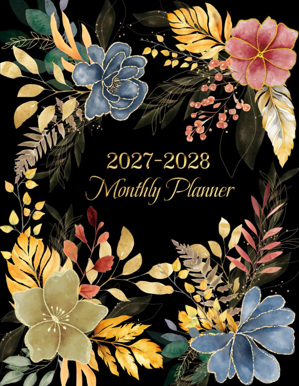 ler totalmente 2027-2028 Monthly Planner: Two Year (January 2027 through December 2028) with Holidays