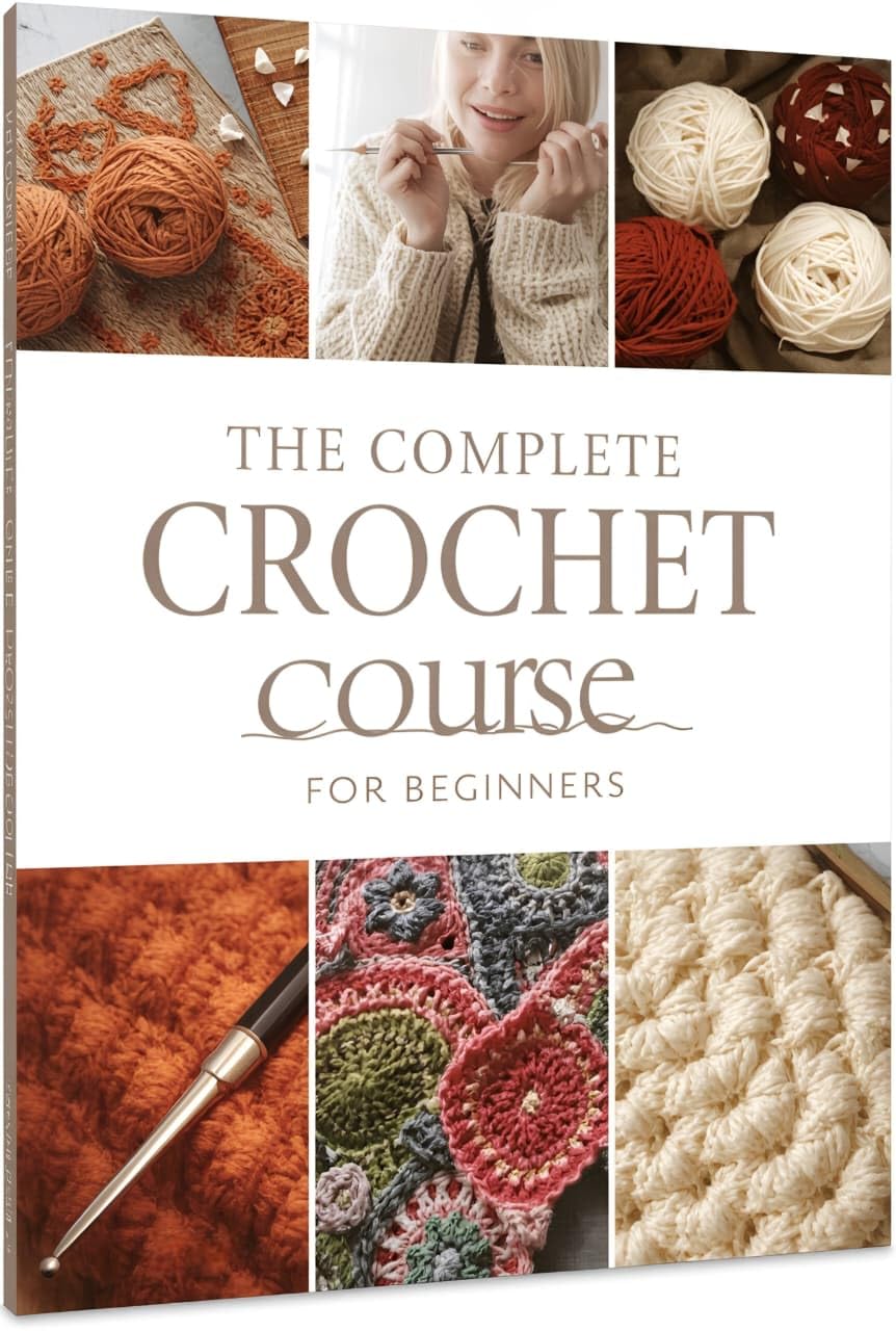 capítulo por capítulo baixar The Complete Crochet Course for Beginners: Learn Basic Stitches, Granny Squares, Borders & Modern Crochet Techniques with Clear Photo Tutorials (English Edition)