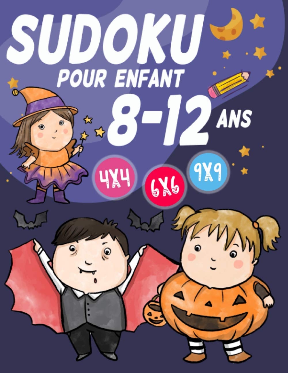 capítulo por capítulo baixar Sudoku Pour Enfant 8-12 ans: 300 grilles 4x4,6x6 et 9x9 niveau facile, moyen et difficile, avec instructions et solutions, Pour garçons et filles