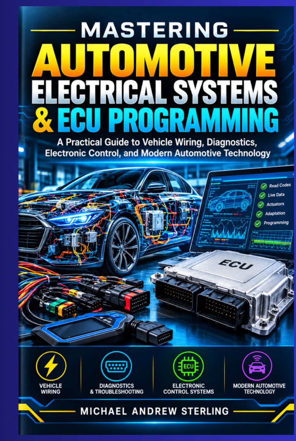 ler totalmente MASTERING AUTOMOTIVE ELECTRICAL SYSTEMS & ECU PROGRAMMING: A Practical Guide to Vehicle Wiring, Diagnostics, Electronic Control, and Modern Automotive Technology