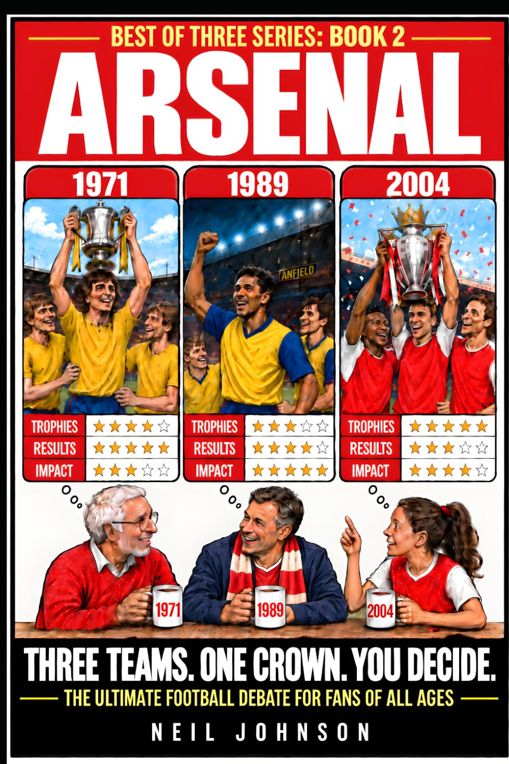 Arsenal Best of Three: Three Teams. One Crown. You Decide. (Football: Best of Three) baixar o livro de graça