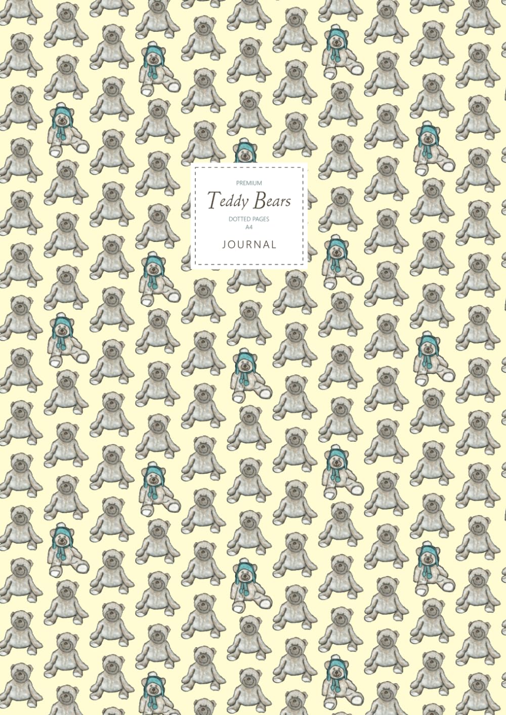 Teddy Bears Journal - Dotted Pages - A4 - Premium: (Yellow Edition) Journal 192 dot grid page (A4 / 8.27x11.69 inches / 21x29.7cm / Large) baixar livro de graça