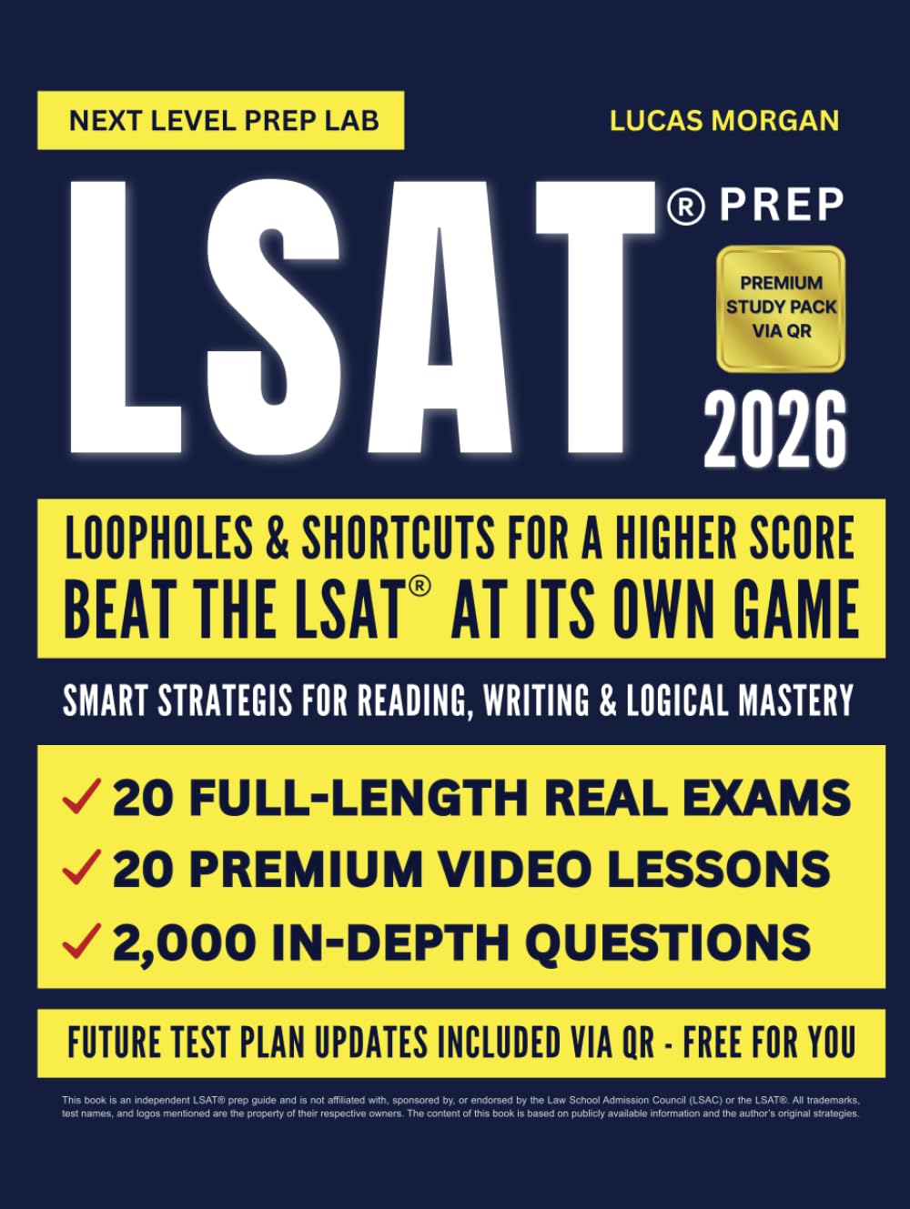 LSAT® PREP: Loopholes & Shortcuts for a Higher Score: Smart Strategies to Beat the LSAT® at Its Own Game. Logical Reasoning, Reading & Writing (Advanced Law School Admission Series) baixar o livro de graça