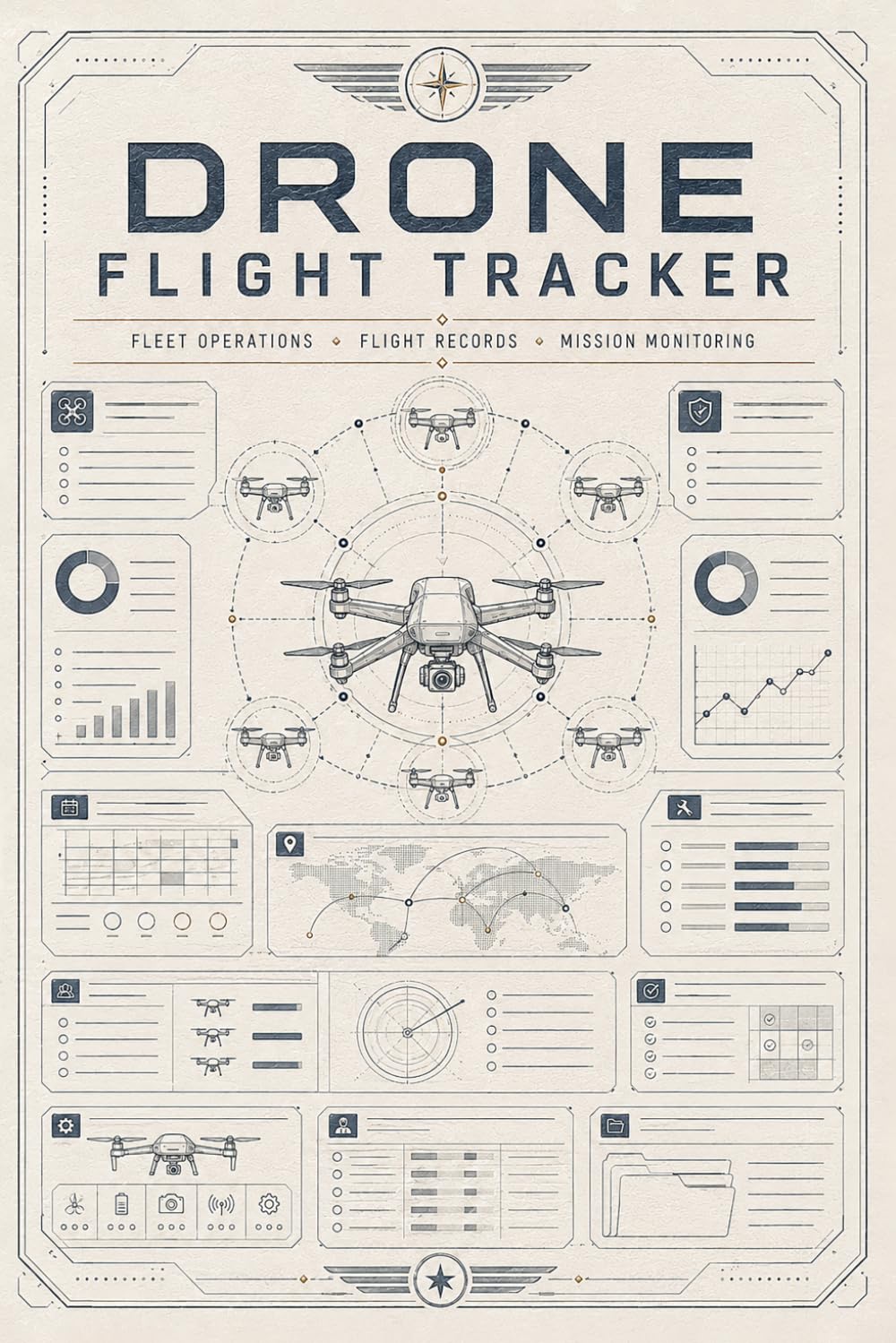 ler totalmente Drone Flight Tracker: Built for Aviation Documentation and Mission Organization | Route Reviews, Equipment Monitoring and Activity Records