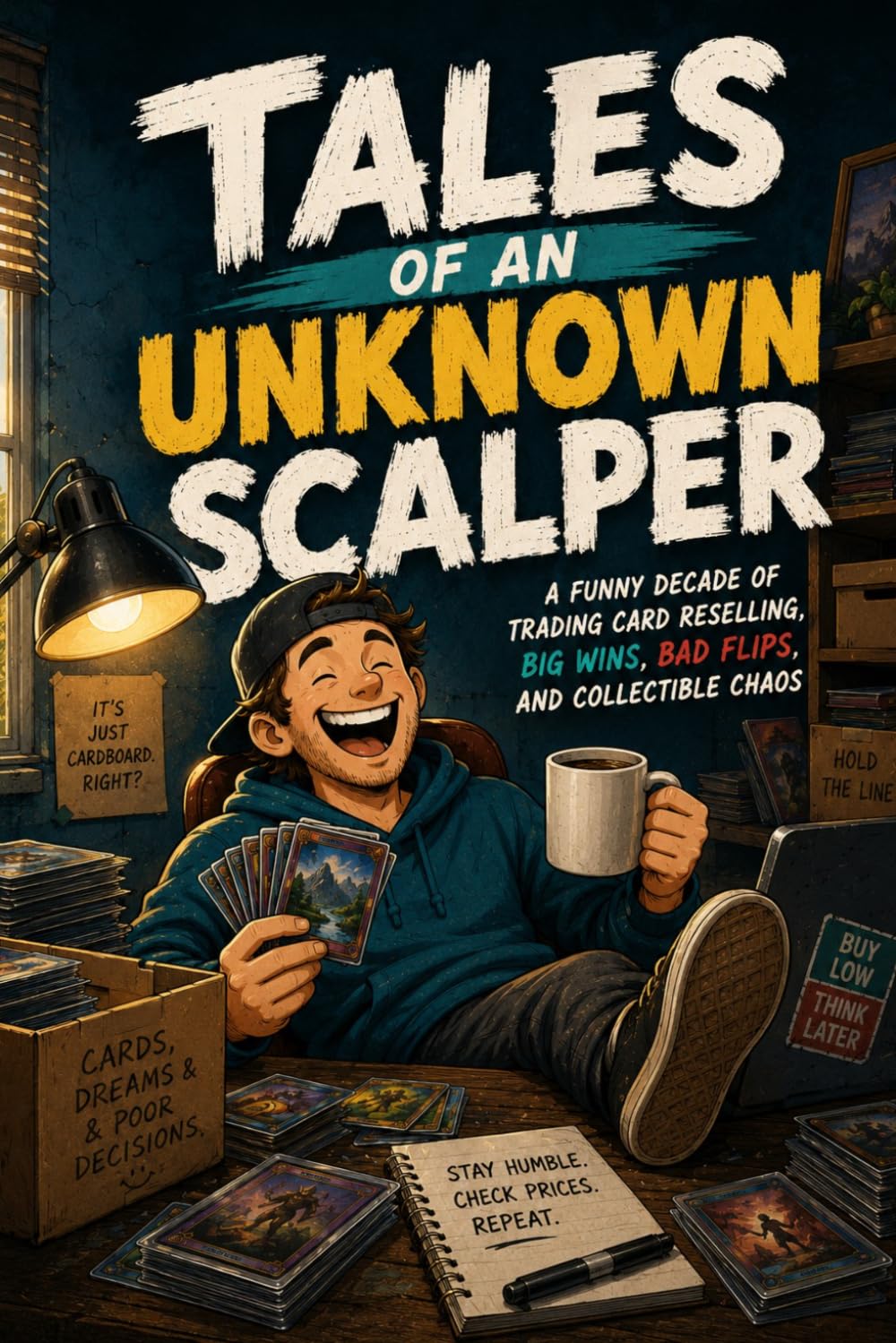 Tales of an Unknown Scalper: A Funny Decade of Trading Card Reselling, TCG Hustles, Big Wins, Bad Flips, and Collectible Chaos baixar o livro de graça