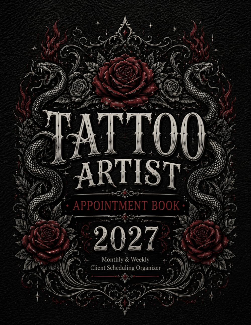capítulo por capítulo baixar Tattoo Artist Appointment Book 2027: Monthly & Weekly Client Scheduling Organizer with 30-Minute Booking Slots from 8AM–8:30PM for Tattoo Artists, Tattoo Studios, Independent Artists