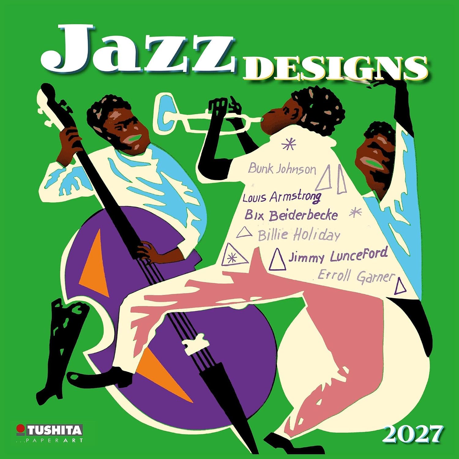 ler totalmente Jazz Designs 2027: Kalender 2027