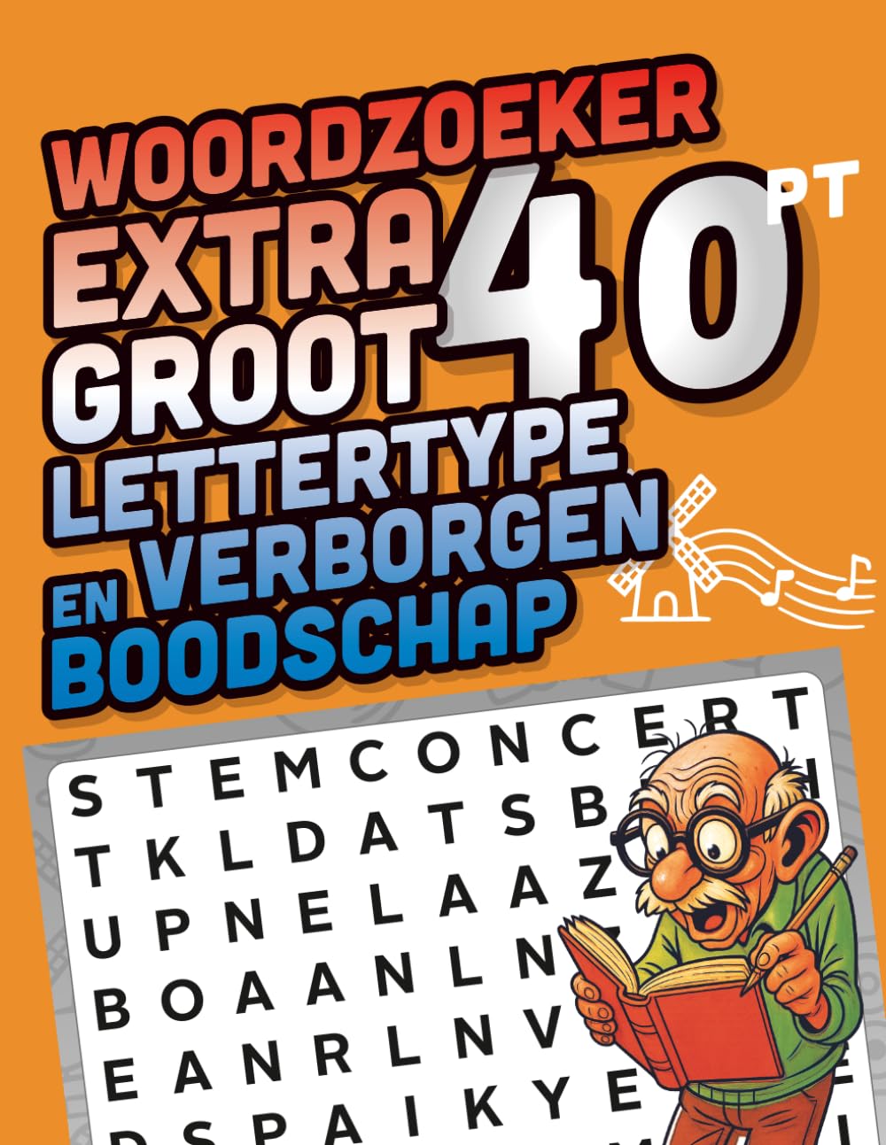 Woordzoeker met extra groot lettertype en verborgen boodschap - Nederlandse Muziek: voor senioren met verminderd zicht (Dutch Edition) baixar livro de graça