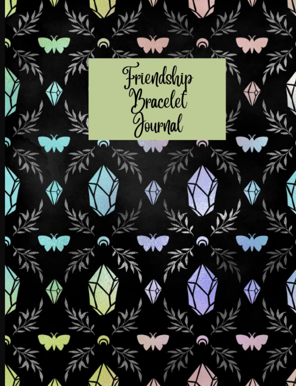 capítulo por capítulo baixar Friendship Bracelet Journal: Graph Paper Journal For Creating And Recording Your Own Alpha Friendship Bracelet Patterns Crystal and Butterfly Aesthetic