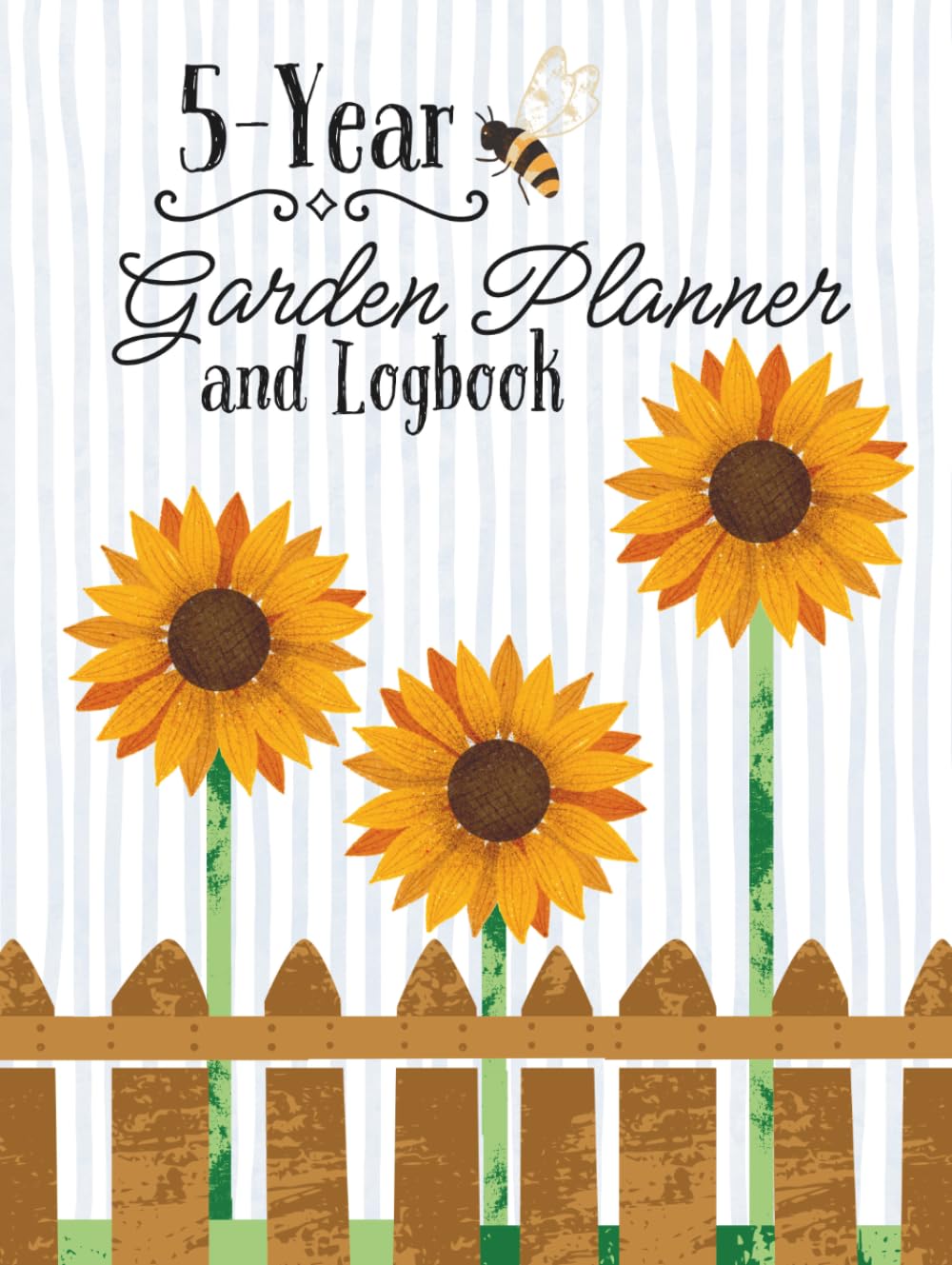 capítulo por capítulo baixar 5-Year Garden Planner and Logbook: Sunflower Farm Theme