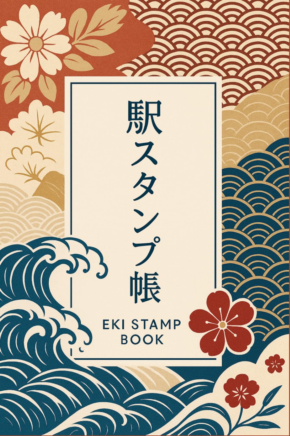 ler totalmente Japanese Eki Stamp Book: Start your own Japan stamp collection with this Durable Travel Diary. 100+ pages for Railway & Tourist Attraction Stamp Collecting across all Japan.