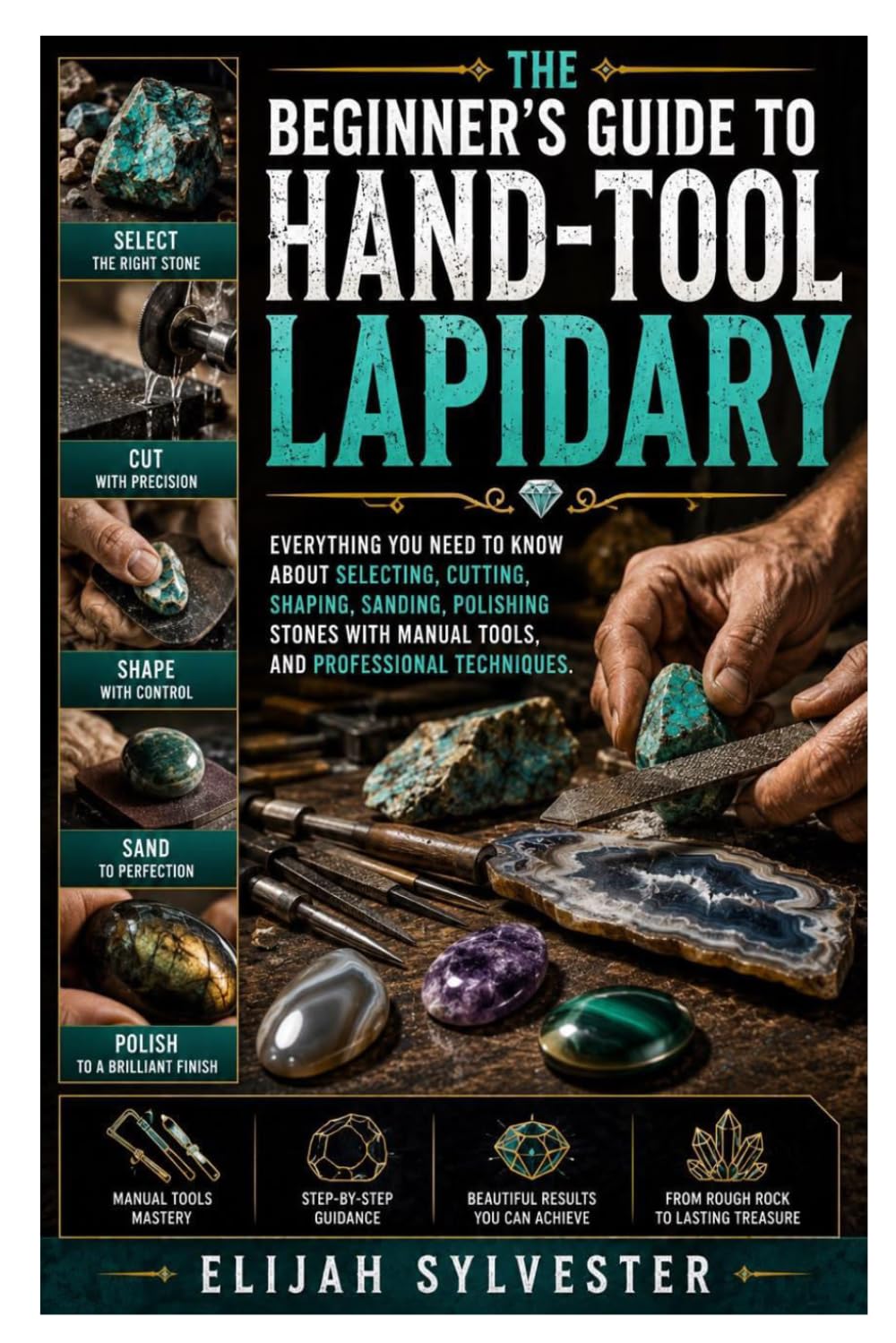 The Beginner's Guide to Hand-Tool Lapidary: Everything You Need to Know About Selecting, Cutting, Shaping, Sanding, Polishing Stones with Manual Tools, and Professional Techniques baixar o livro de graça