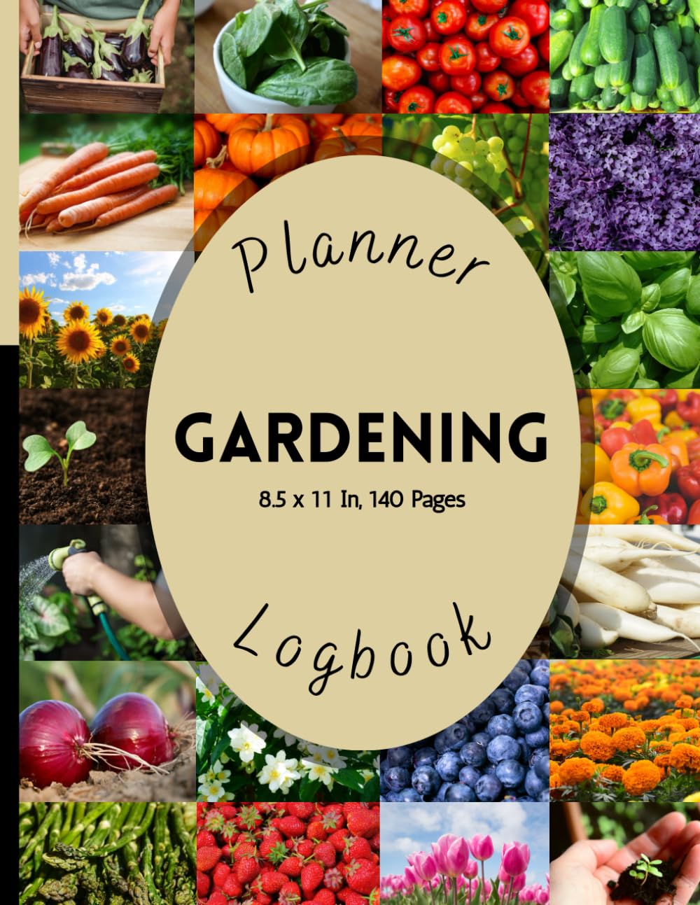 Gardening Logbook | Planner For Beginners | 8.5x11 In | 140 Pages: Monthly Gardening Journal For Planting, Planning, and Tracking Vegetables, Herbs,... Garden Layouts and Individual Plant Log Pages baixar livro de graça