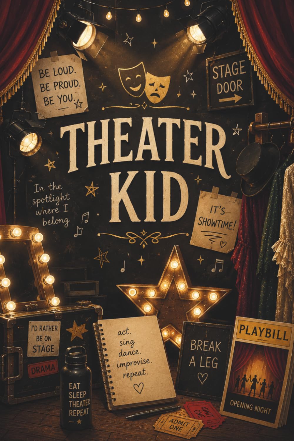 capítulo por capítulo baixar Theater Kid – In the Spotlight Where I Belong: Eat. Sleep. Theater. Repeat.
