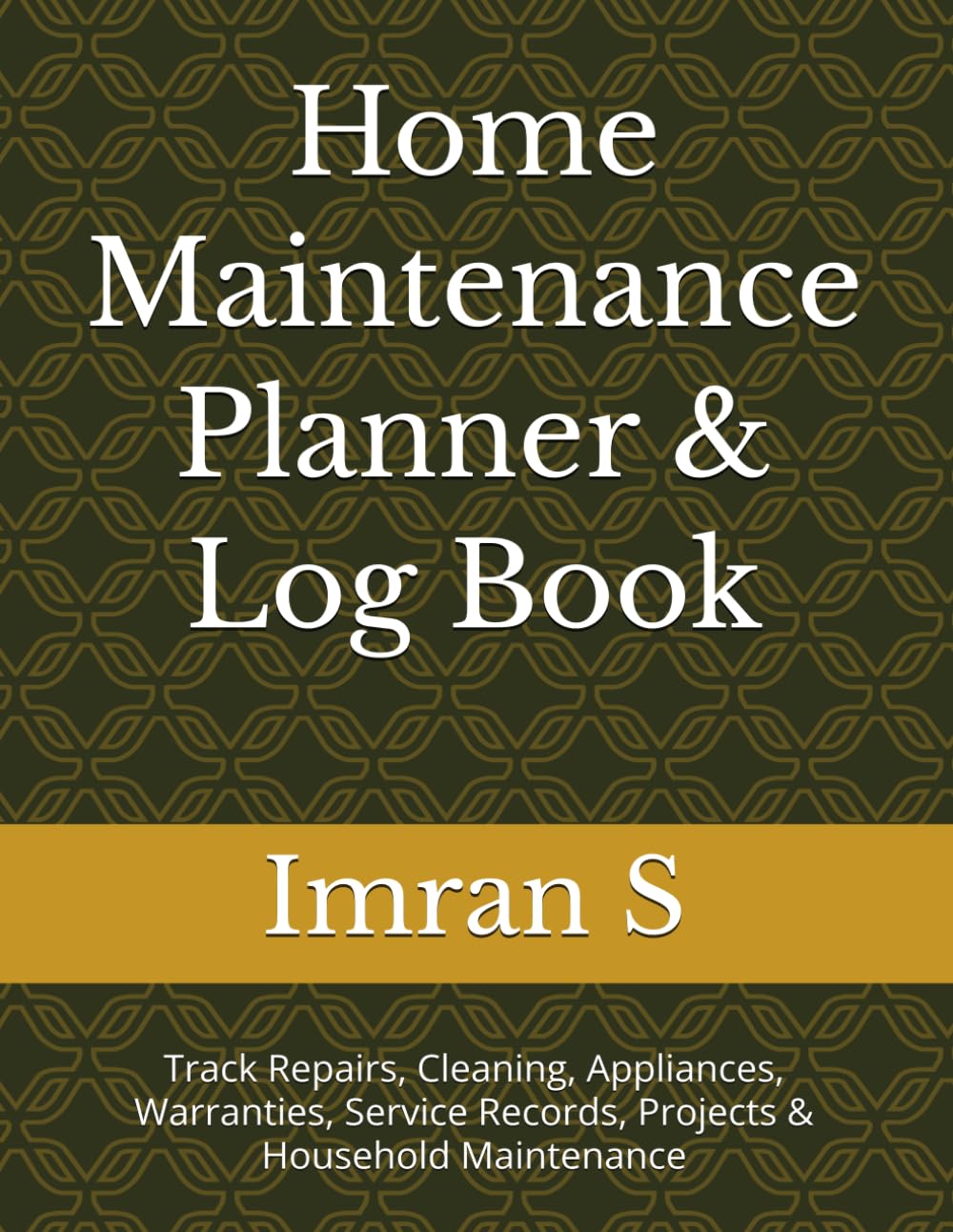 ler totalmente Home Maintenance Planner & Log Book: Track Repairs, Cleaning, Appliances, Warranties, Service Records, Projects & Household Maintenance