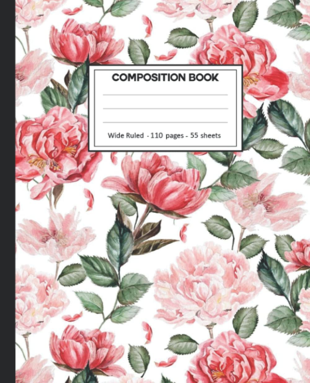 Composition Notebook: Floral Natural College Ruled: 110+ Lined Pages Writing Journal. baixar livro de graça