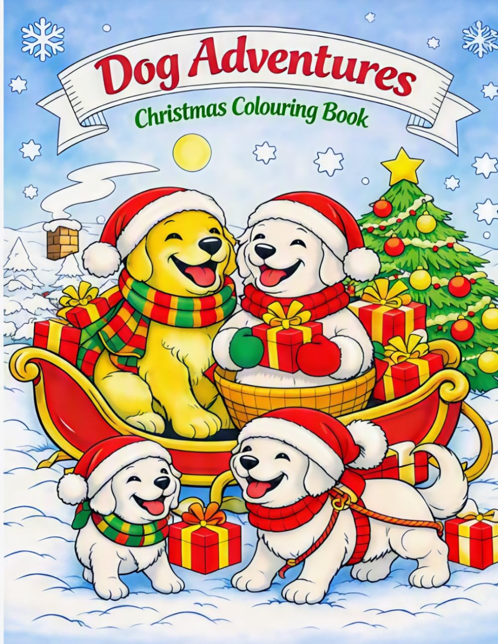 Dog Adventures A Christmas Colouring Book: Dog Adventures Colouring Series (Kids that Colour) baixar o livro de graça