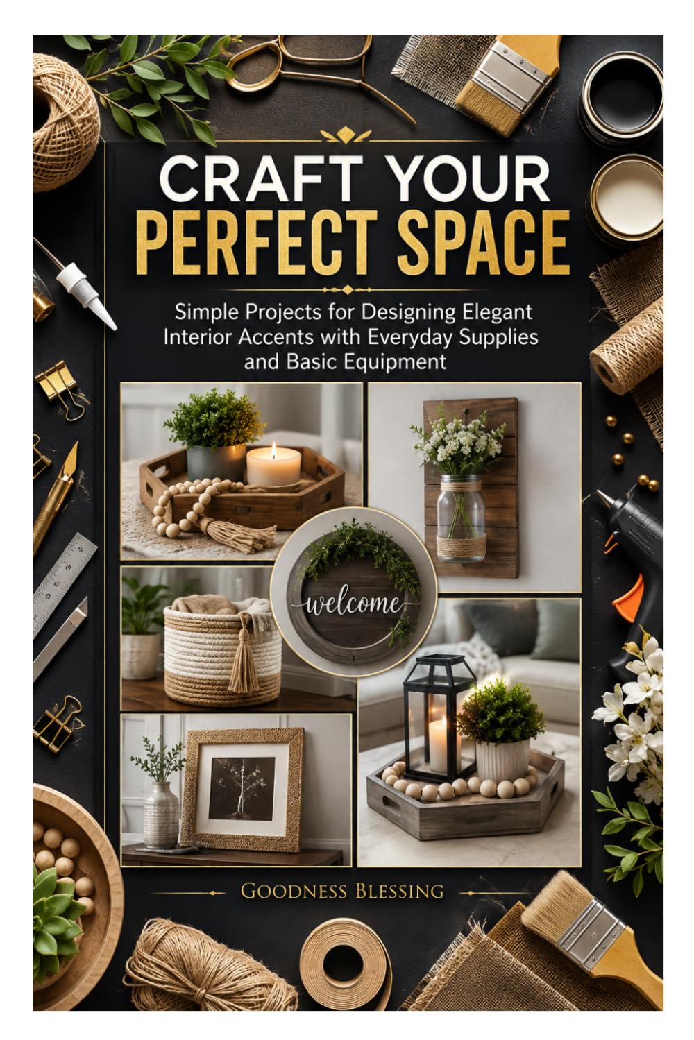 CRAFT YOUR PERFECT SPACE: Simple Projects for Designing Elegant Interior Accents with Everyday Supplies and Basic Equipment baixar livro de graça