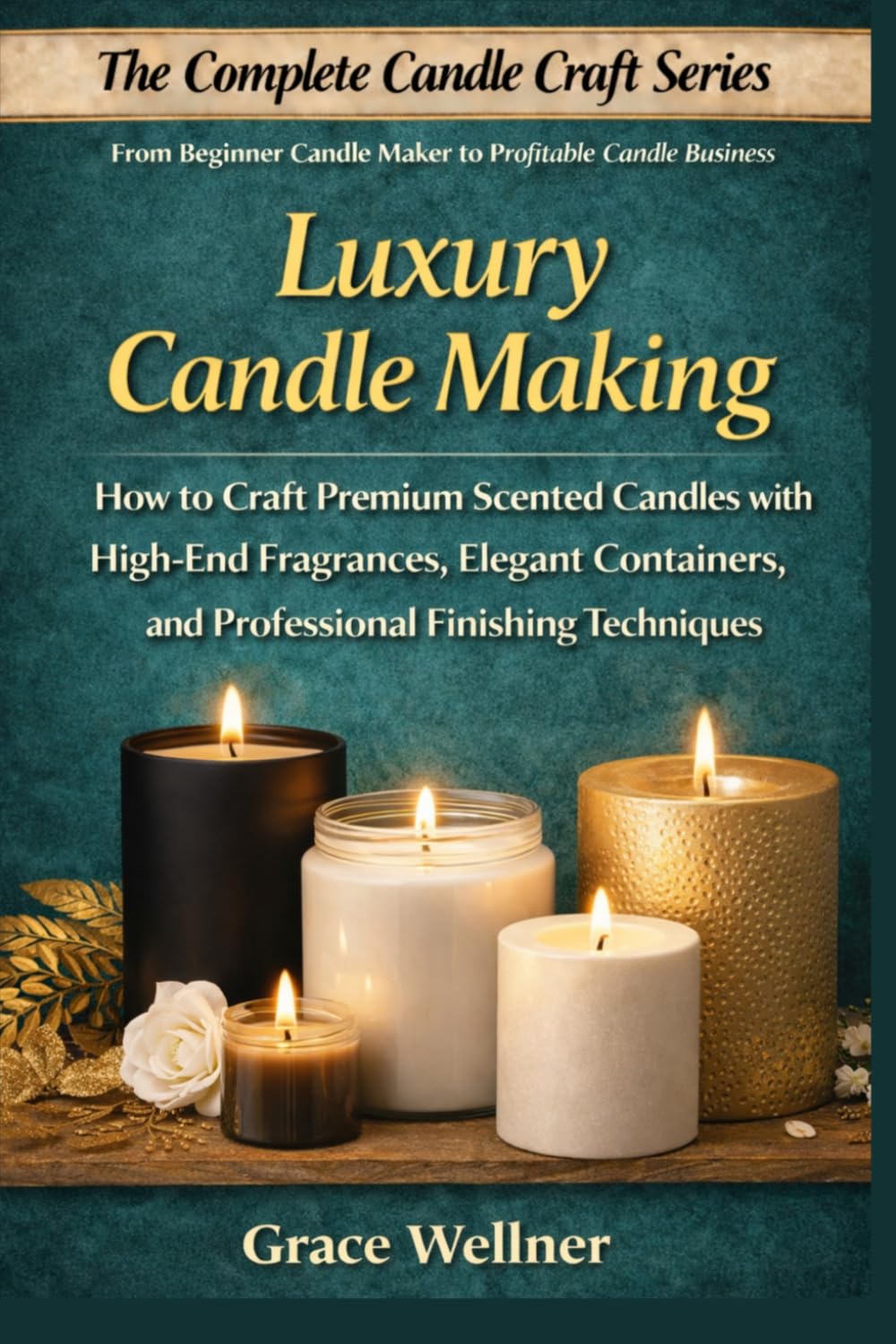 ler totalmente Luxury Candle Making: How to Craft Premium Scented Candles with High-End Fragrances, Elegant Containers, and Professional Finishing Techniques (The Complete Candle Craft Series)