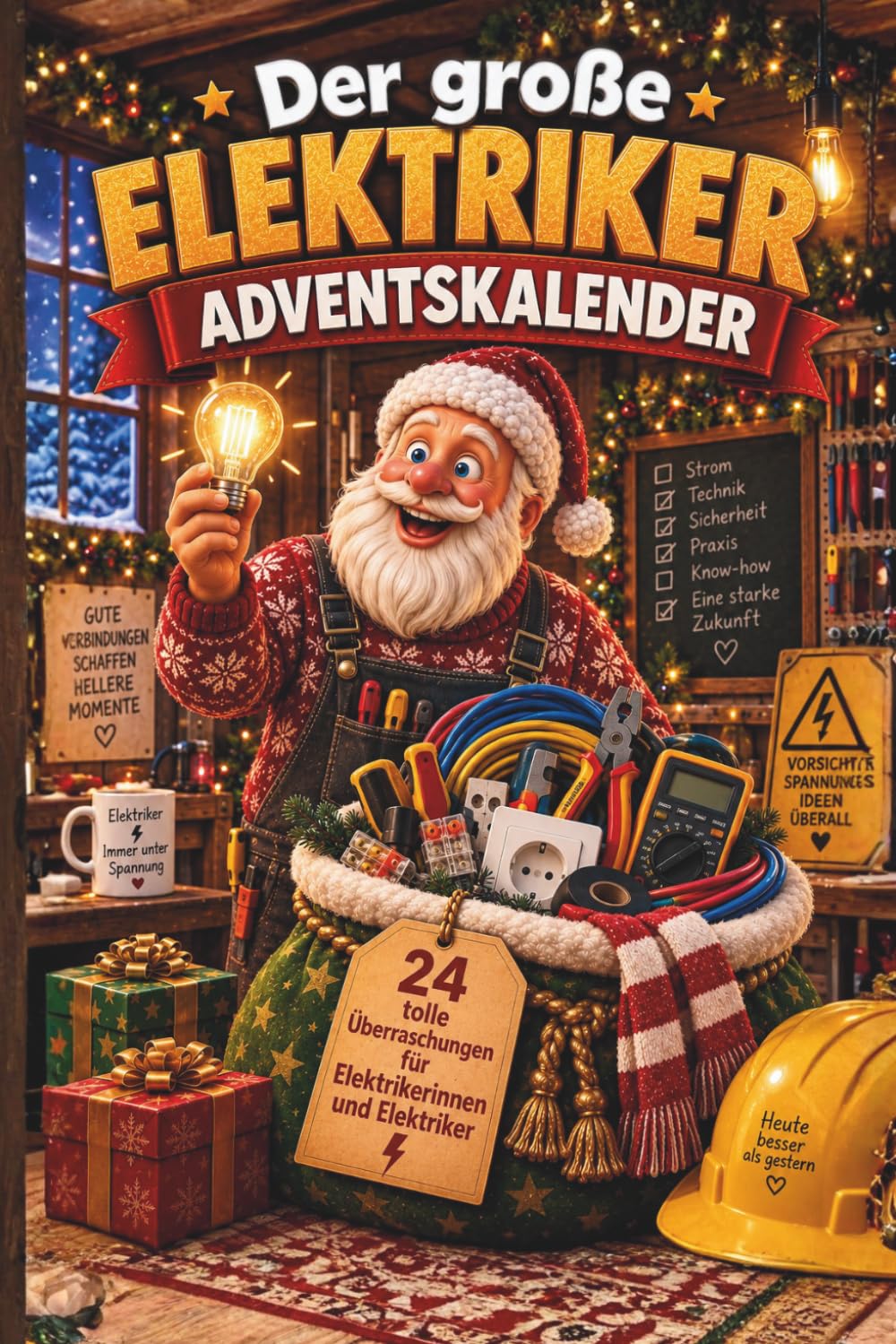 Der große Elektriker-Adventskalender: Buch-Adventskalender zum Lesen und Knobeln als Geschenk für Elektriker baixar o livro de graça