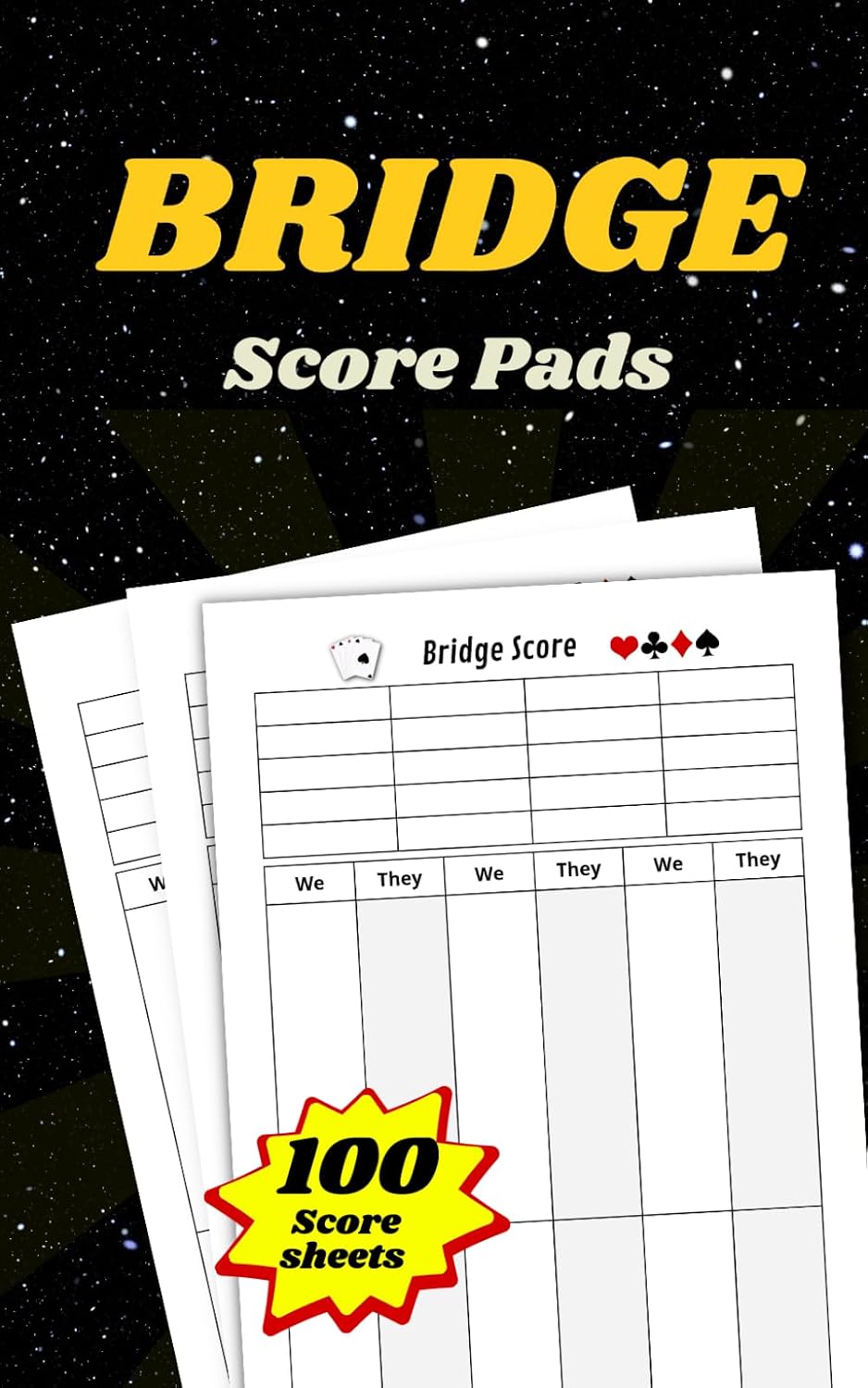 Bridge Score Pads | Keep Score Like a Pro with 100 High-Quality Sheets!: Never Lose Count Again with Convenient 5"x8" Inch Notepads | Stay Organized... and Losses with Ease Using Bridge Score Cards baixar o livro de graça