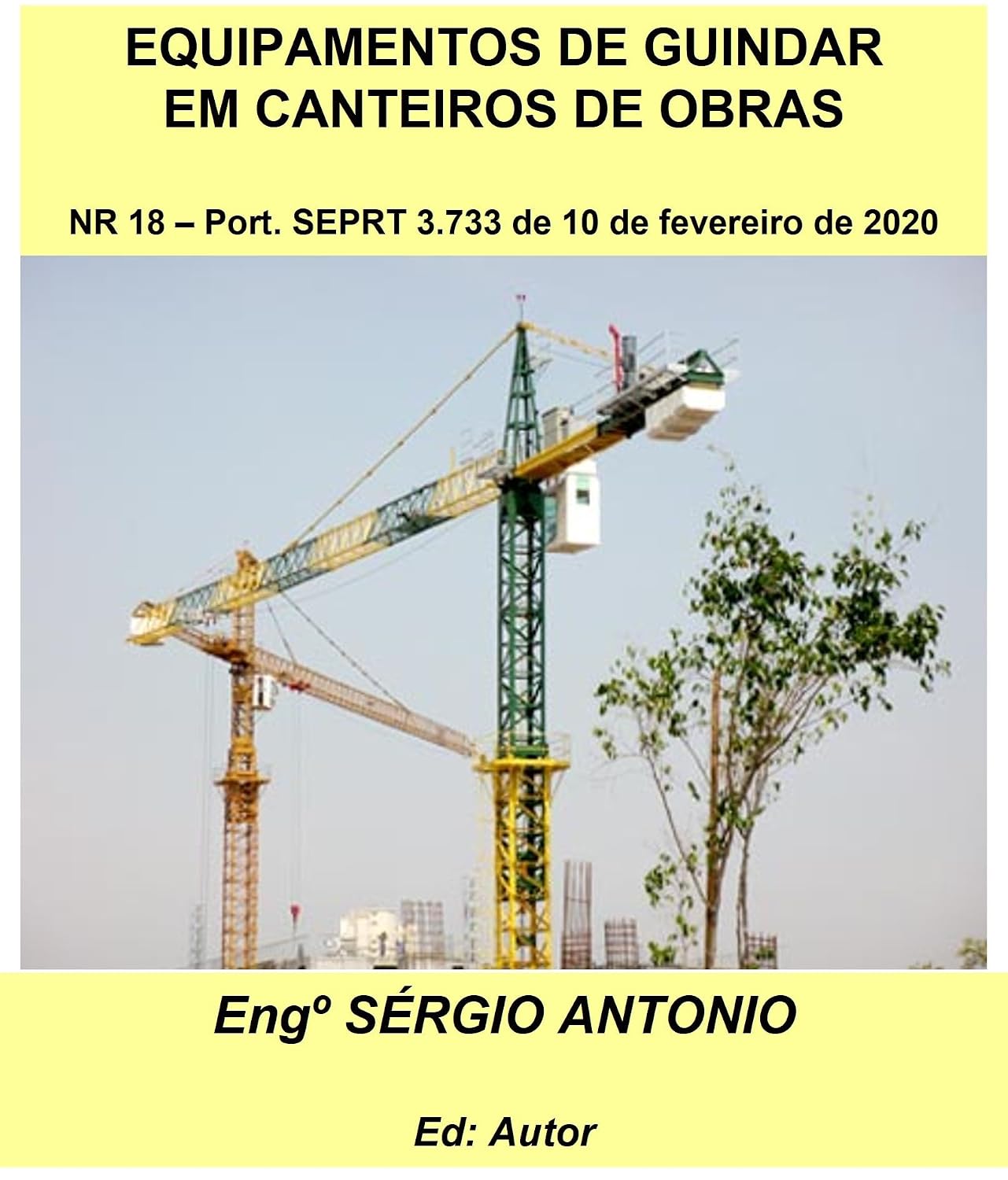 EQUIPAMENTOS DE GUINDAR EM CANTEIROS DE OBRAS: 1º parte - Legislação NR 18 - Port. 3.733 de 10/02/2020 baixar o livro de graça