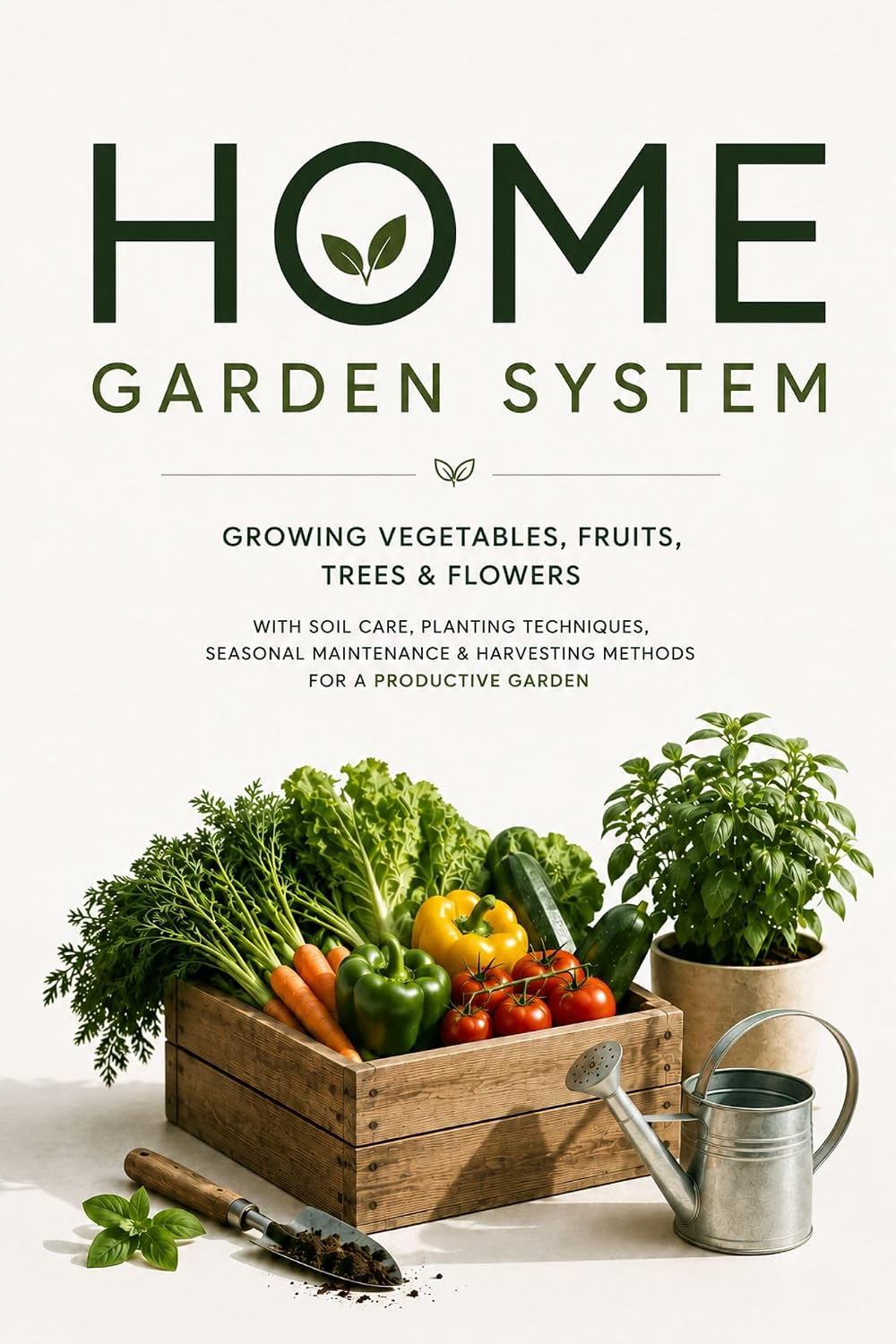 capítulo por capítulo baixar Home Garden System: Growing Vegetables, Fruits, Trees & Flowers with Soil Care, Planting Techniques, Seasonal Maintenance & Harvesting Methods for a Productive Garden (English Edition)