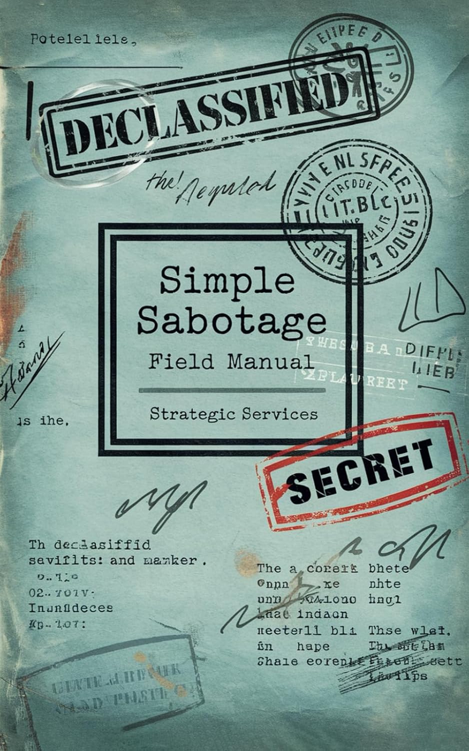 ler totalmente Simple Sabotage Field Manual