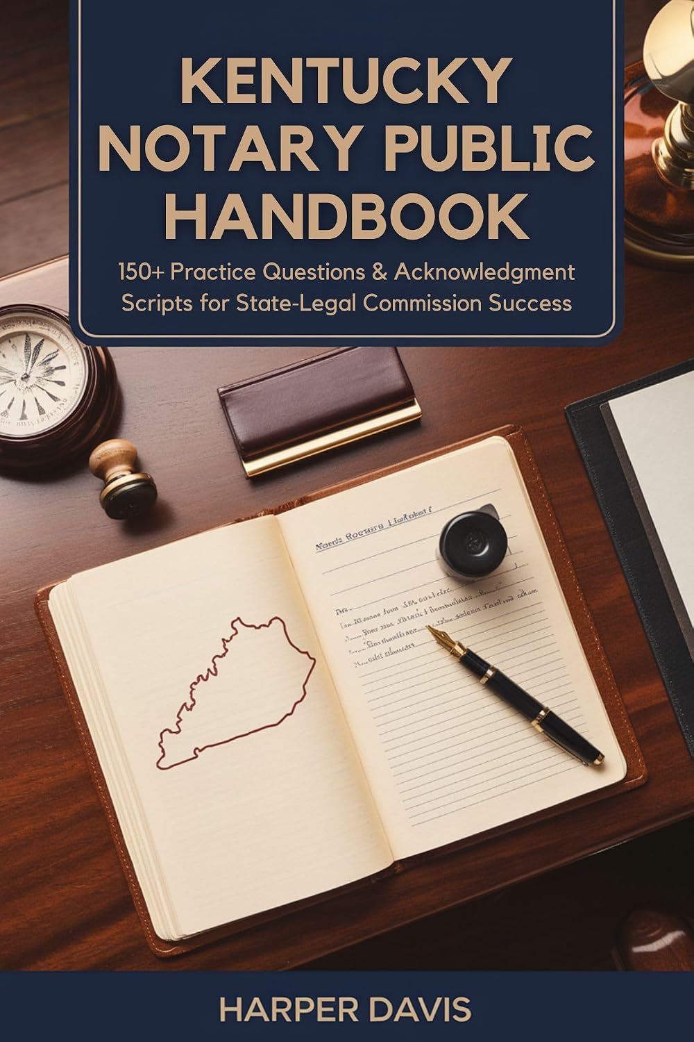 ler totalmente Kentucky Notary Public Handbook: 150+ Practice Questions & Acknowledgment Scripts for State Legal Commission Success (English Edition)