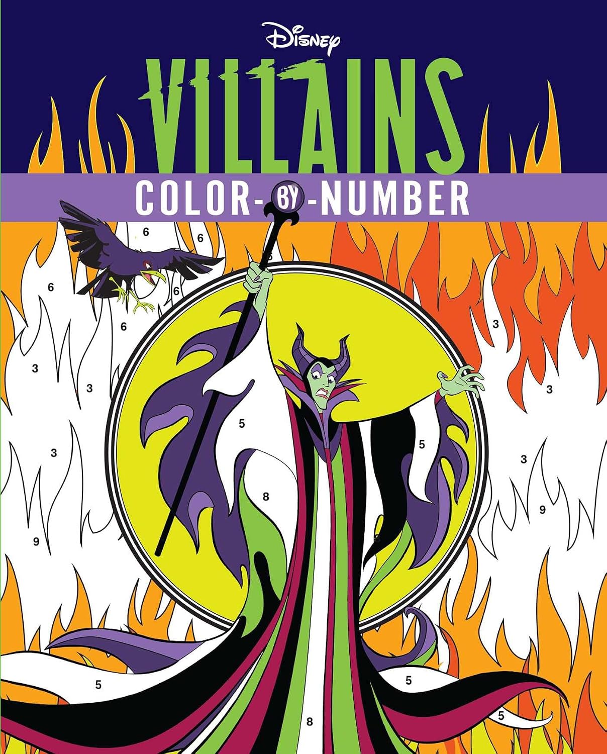 Disney Villains Color-By-Number baixar livro de graça