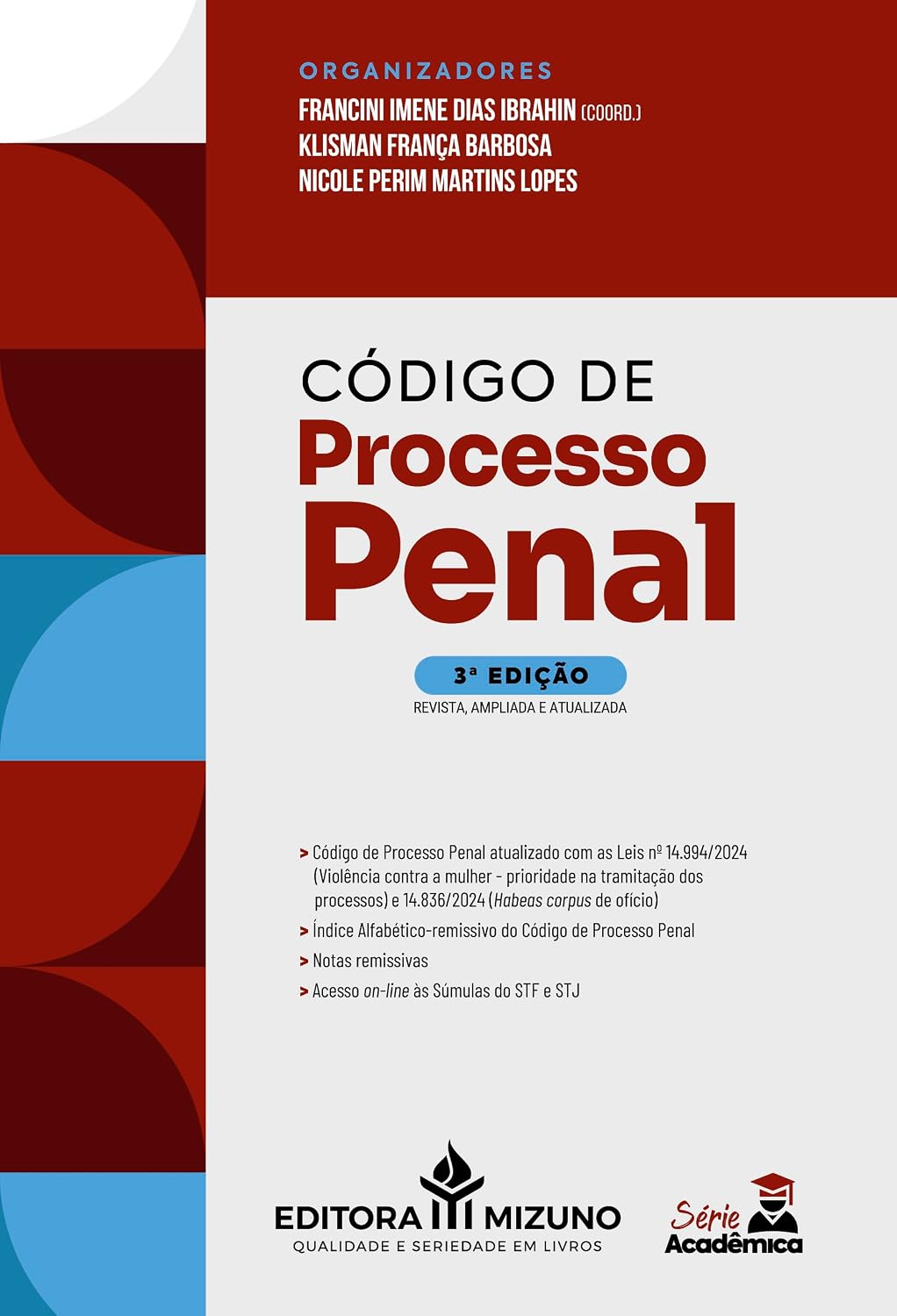Código de Processo Penal - 3ª edição (2025) baixar o livro de graça
