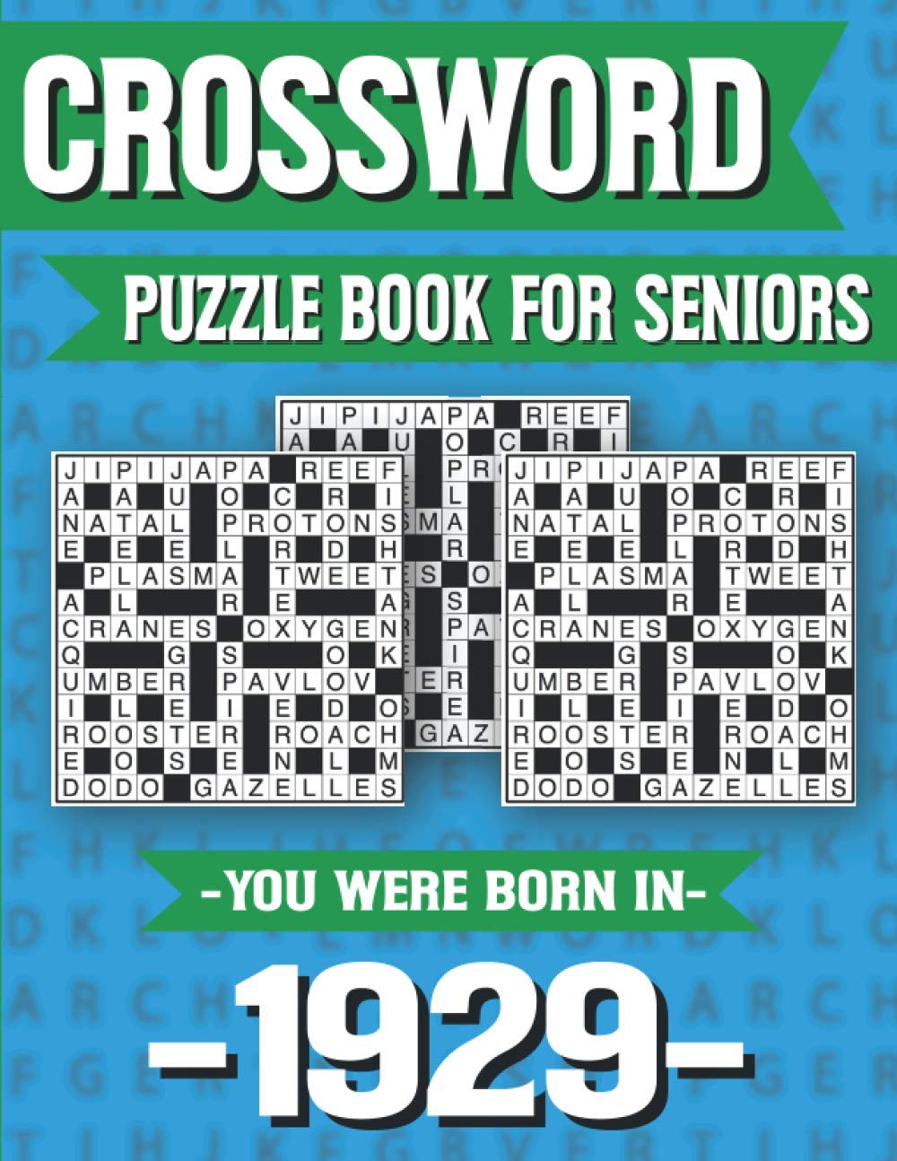 Crossword Puzzle Book For Seniors: You Were Born In 1929: Hours Of Fun Games For Seniors Adults And More With Solutions baixar livro de graça