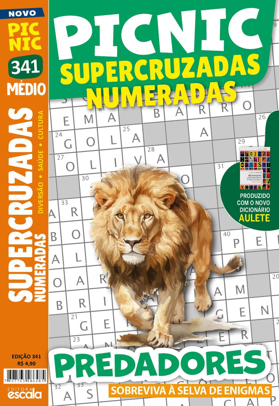 Picnic Supercruzadas Numeradas - Médio: 341 - Predadores