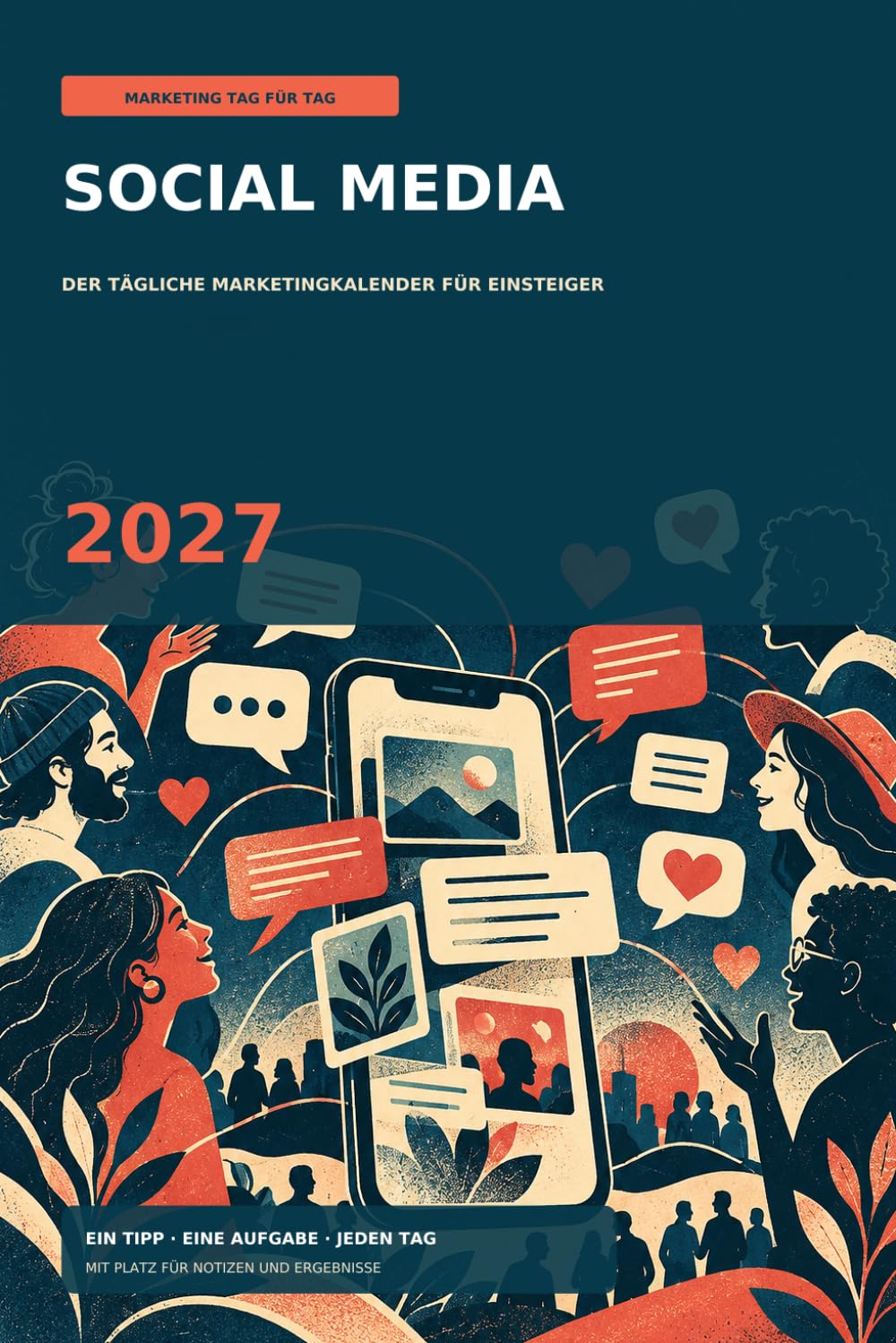 Social Media: Der tägliche Marketingkalender für Einsteiger (German Edition) baixar livro de graça