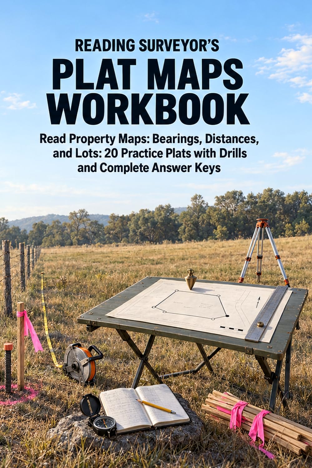 capítulo por capítulo baixar Reading Surveyor's Plat Maps Workbook: Read Property Maps: Bearings, Distances, and Lots: 20 Practice Plats with Drills and Complete Answer Keys