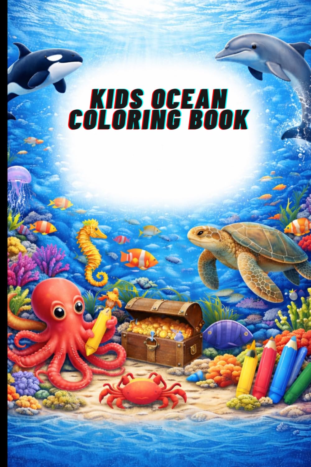 ler totalmente Kids Ocean Coloring Book