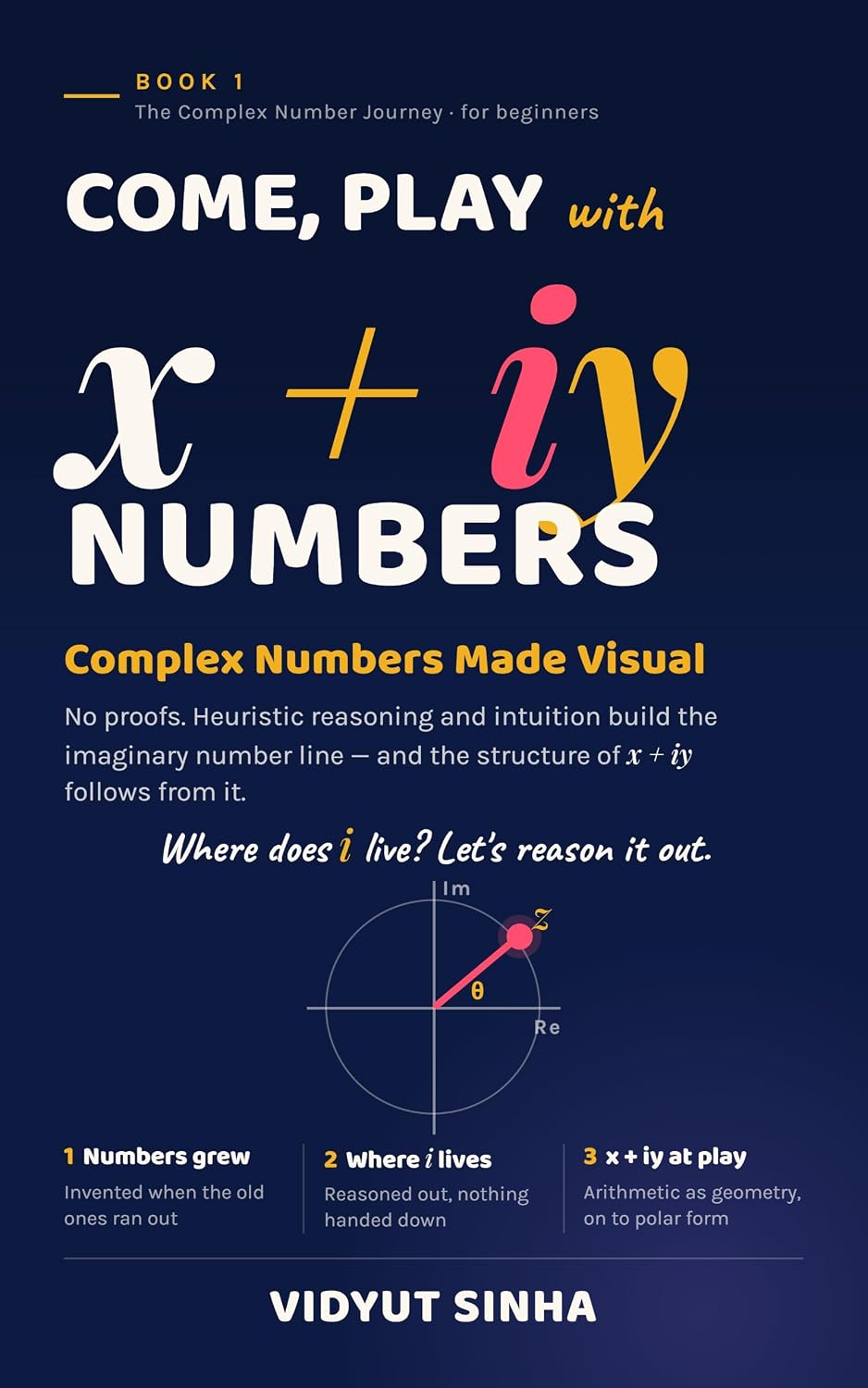 capítulo por capítulo baixar COME, PLAY WITH x + iy NUMBERS: Complex Numbers Made Visual (English Edition)