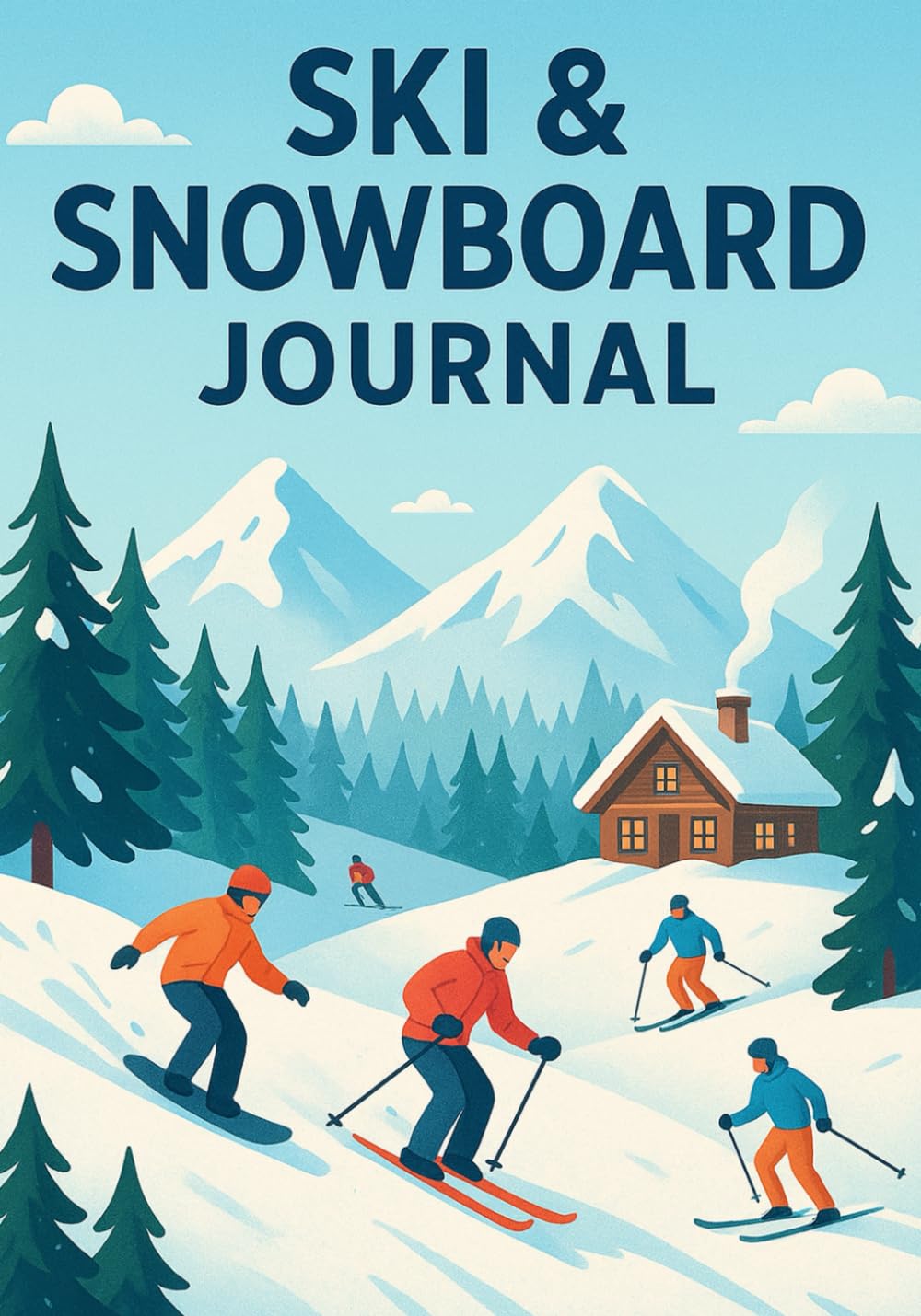 Ski & Snowboard Journal: Winter Sports Logbook to Record Ski Trips and Snowboarding Adventures,: Track Your Ski Runs, Snowboard Sessions, Weather, Trails & Unforgettable Winter Adventures baixar o livro de graça