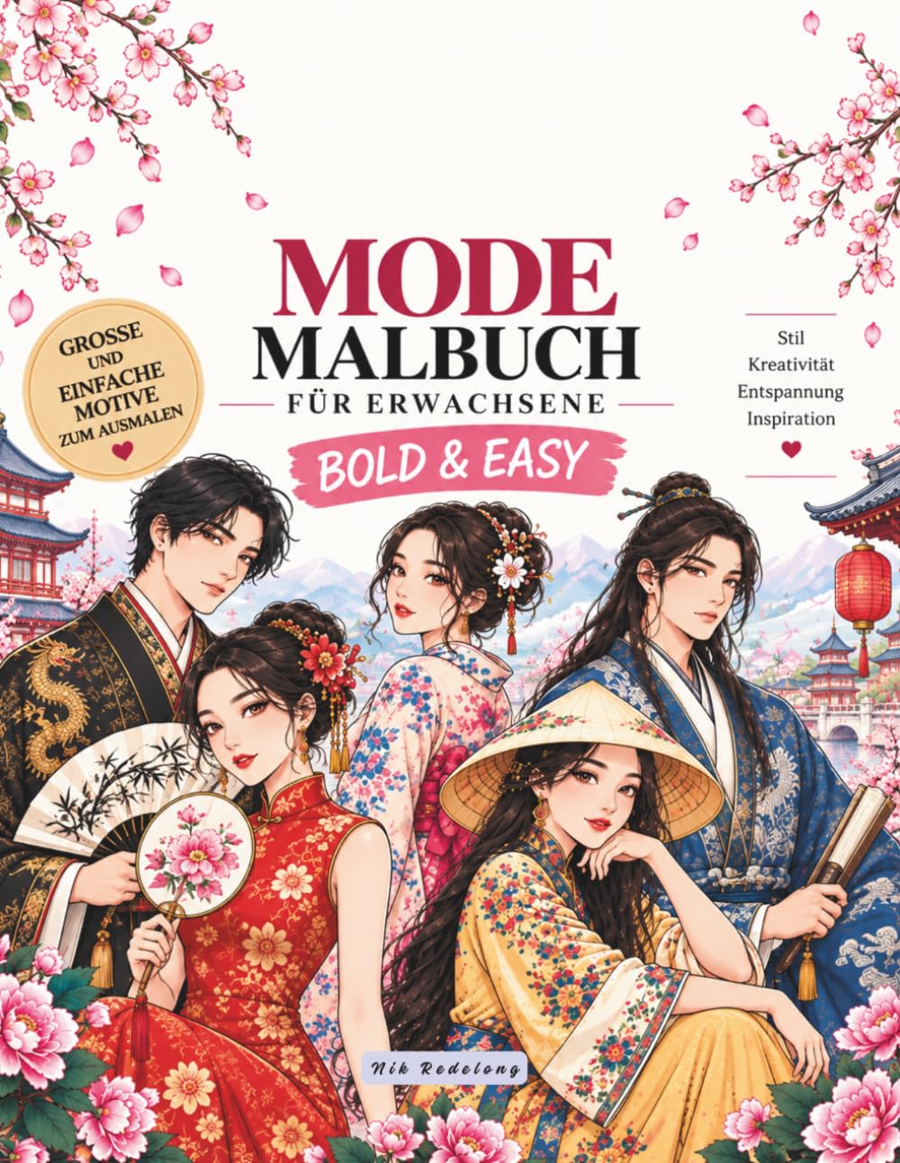 capítulo por capítulo baixar Mode Malbuch für Erwachsene: Bold & Easy (German Edition)