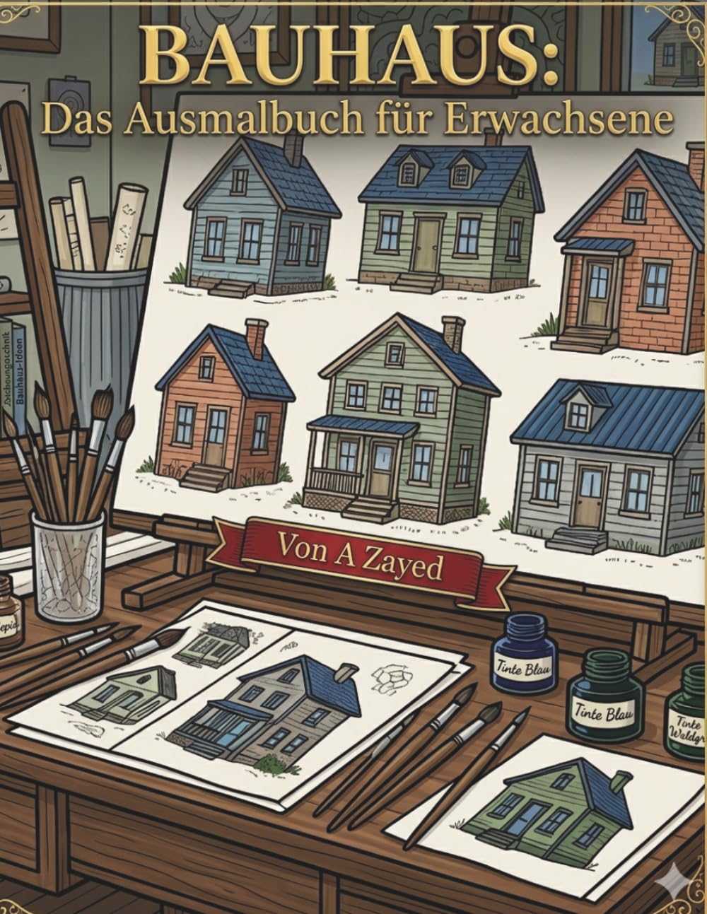 BAUHAUS: Das Ausmalbuch für Erwachsene – Geometrische Perfektion & Moderne Kunst zur Entspannung: 50+ einzigartige moderne Designs inspiriert von... und abstrakter Kunst. (German Edition) baixar o livro de graça