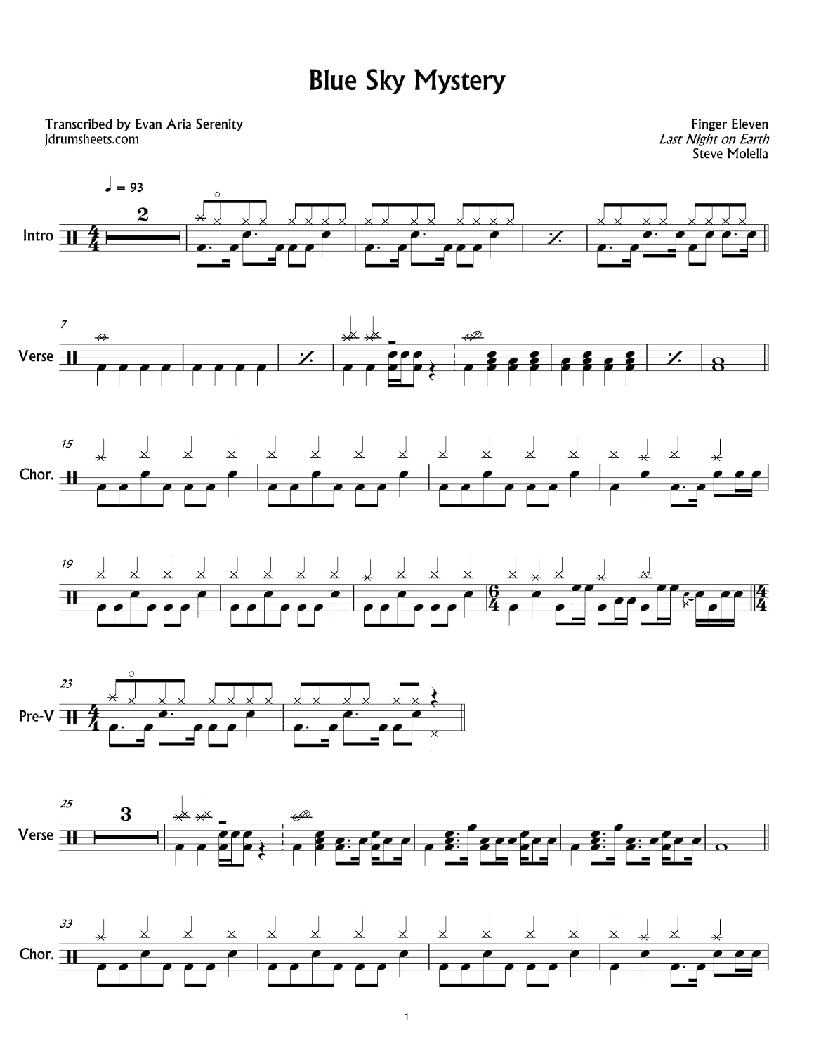 capítulo por capítulo baixar Finger Eleven - Blue Sky Mystery: Drum Sheet Music (JDS: Finger Eleven Drum Sheet Music) (English Edition)
